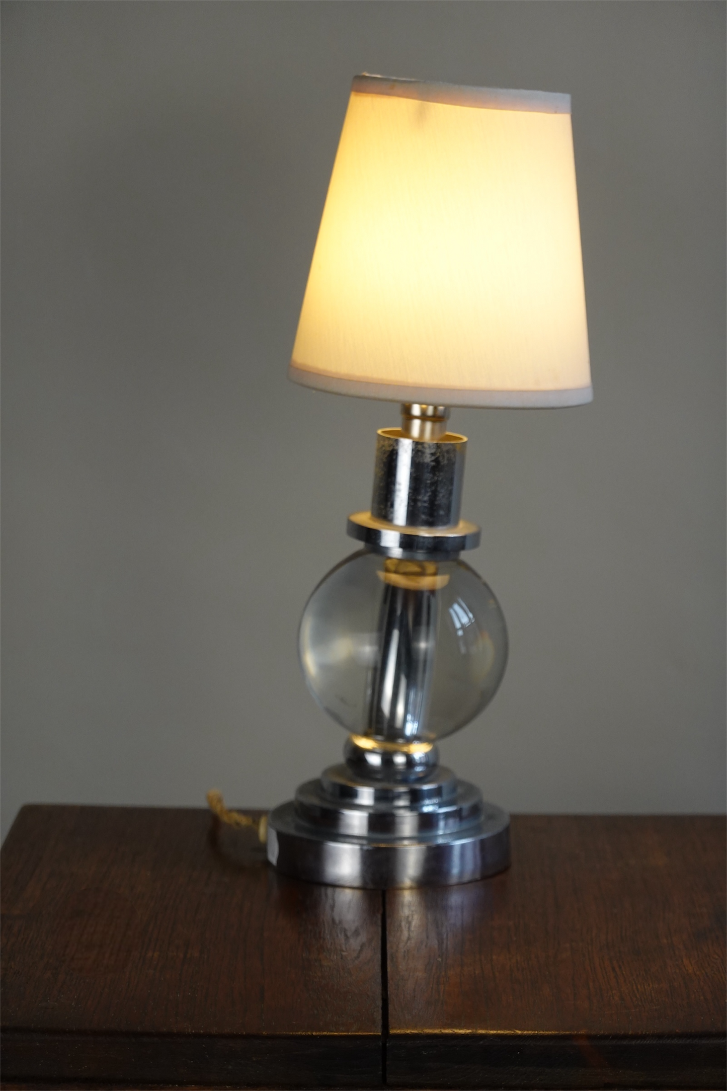 Table Lamp Attributed to Jacques Adnet