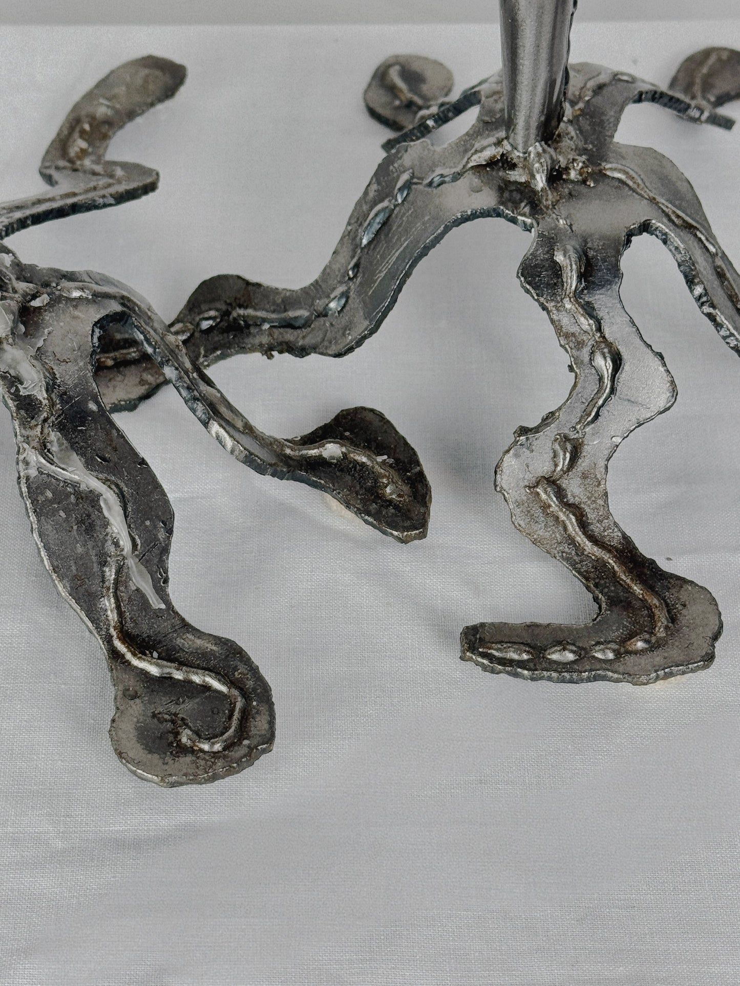 Steel Cone Candleholders