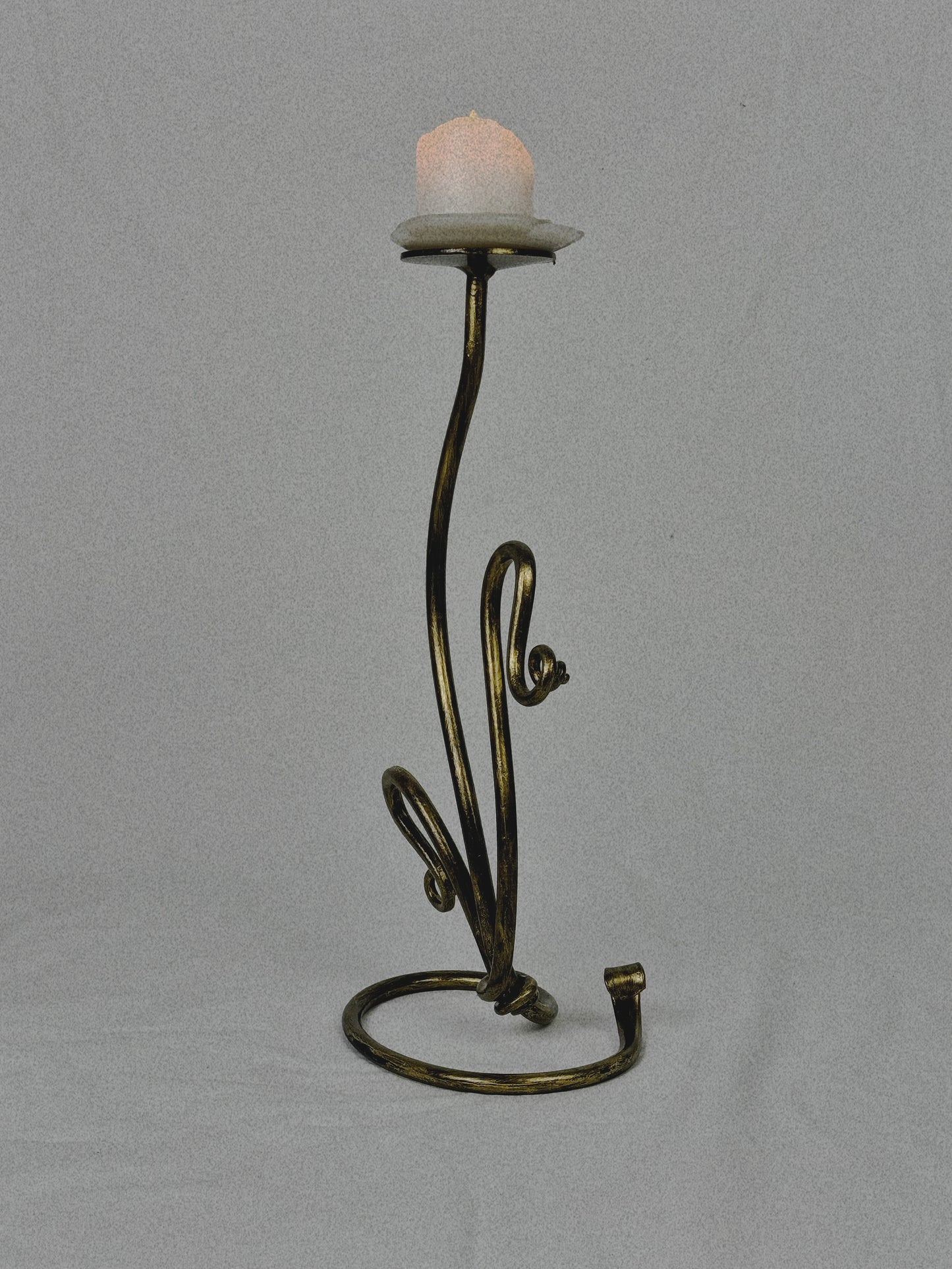 Iron Candleholder