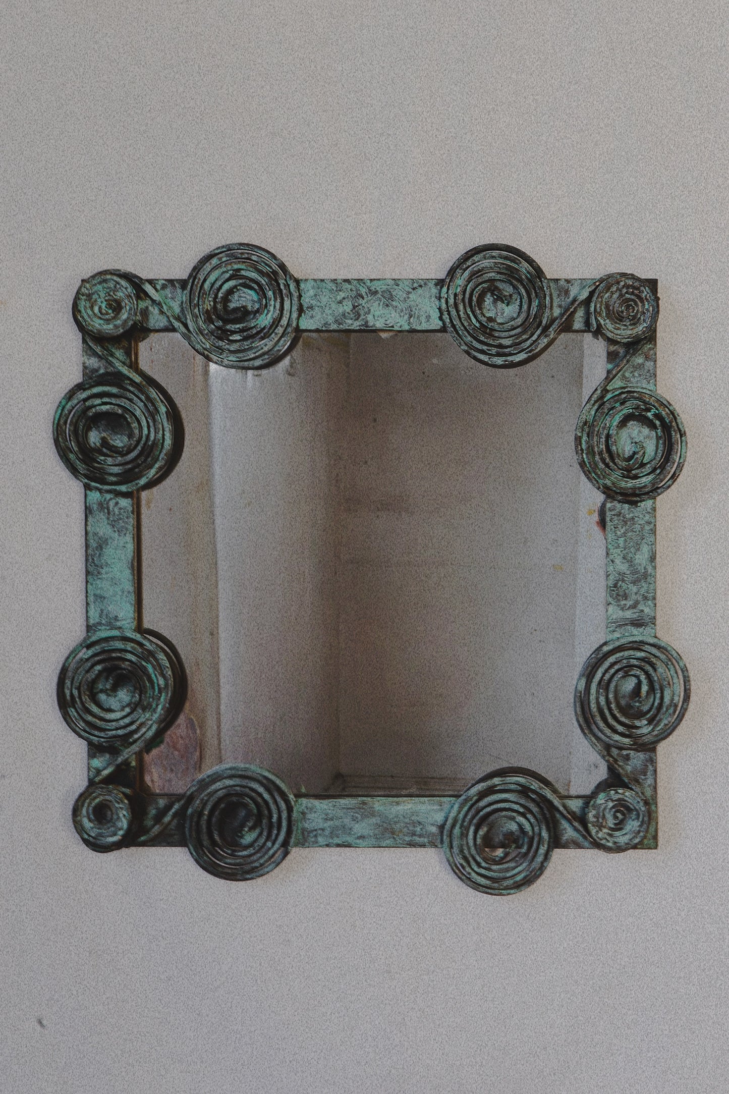Iron Swirl Mirror