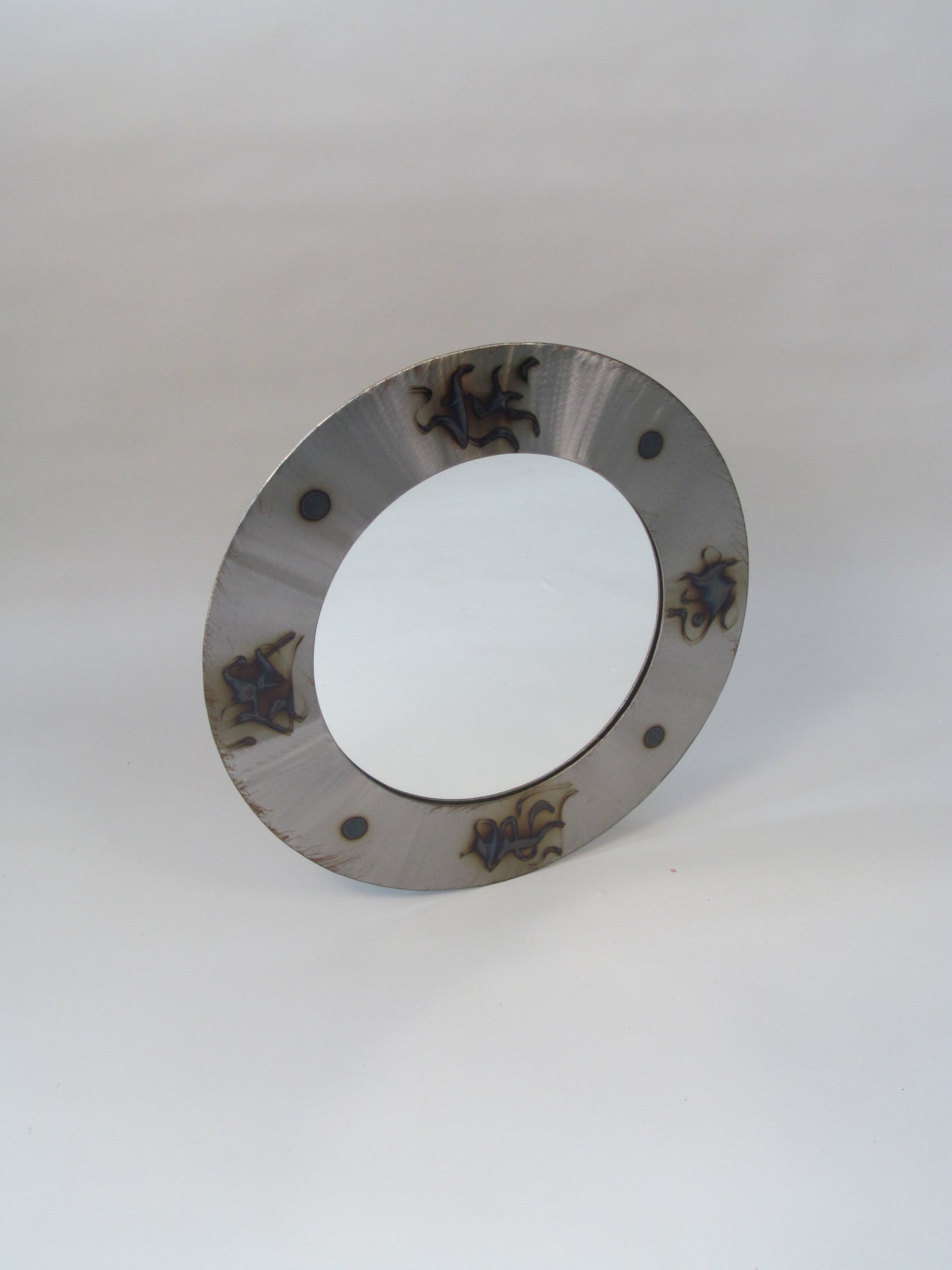Scorched Steel Mirror