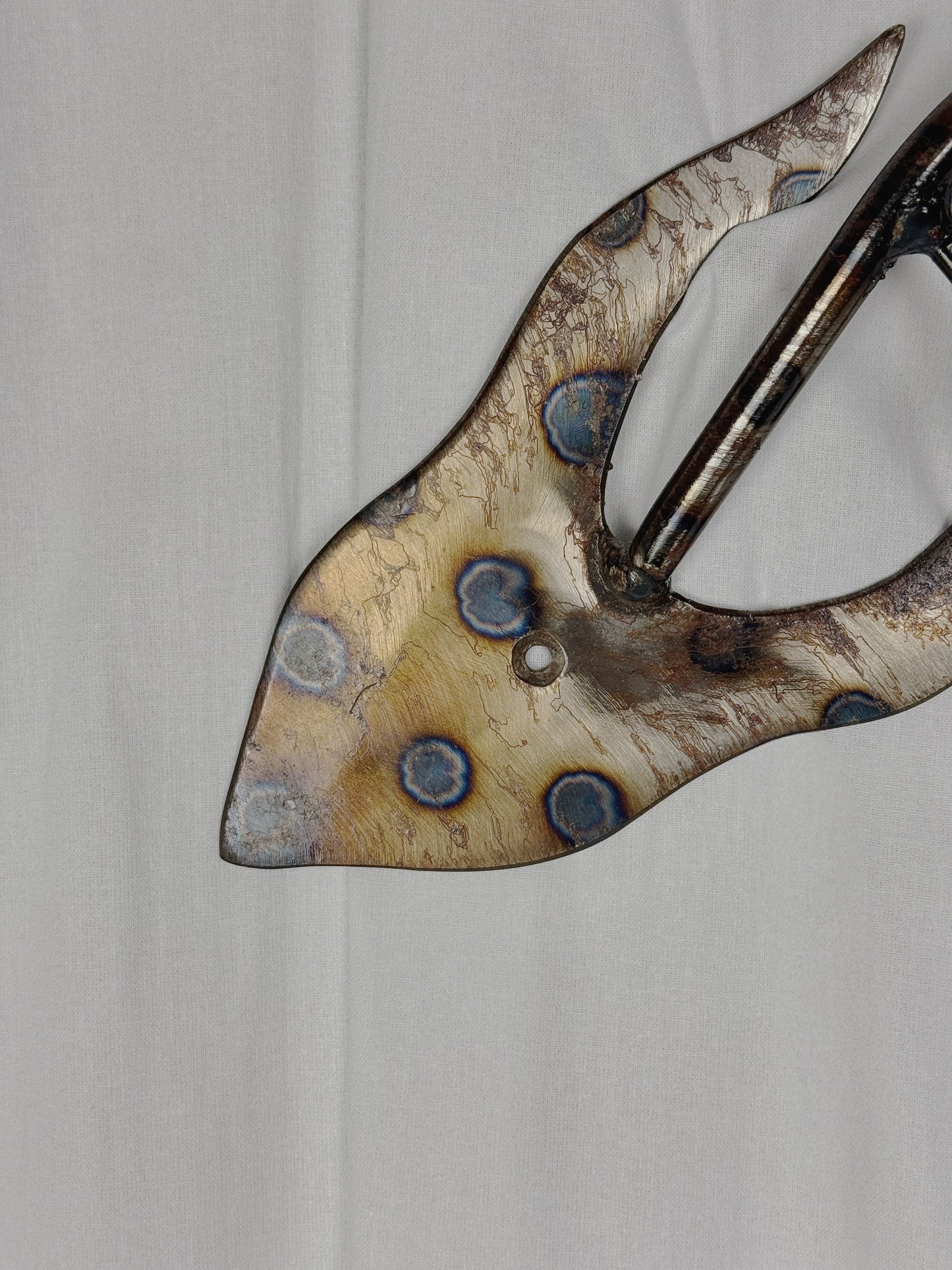 Scorched Steel Coat Hooks