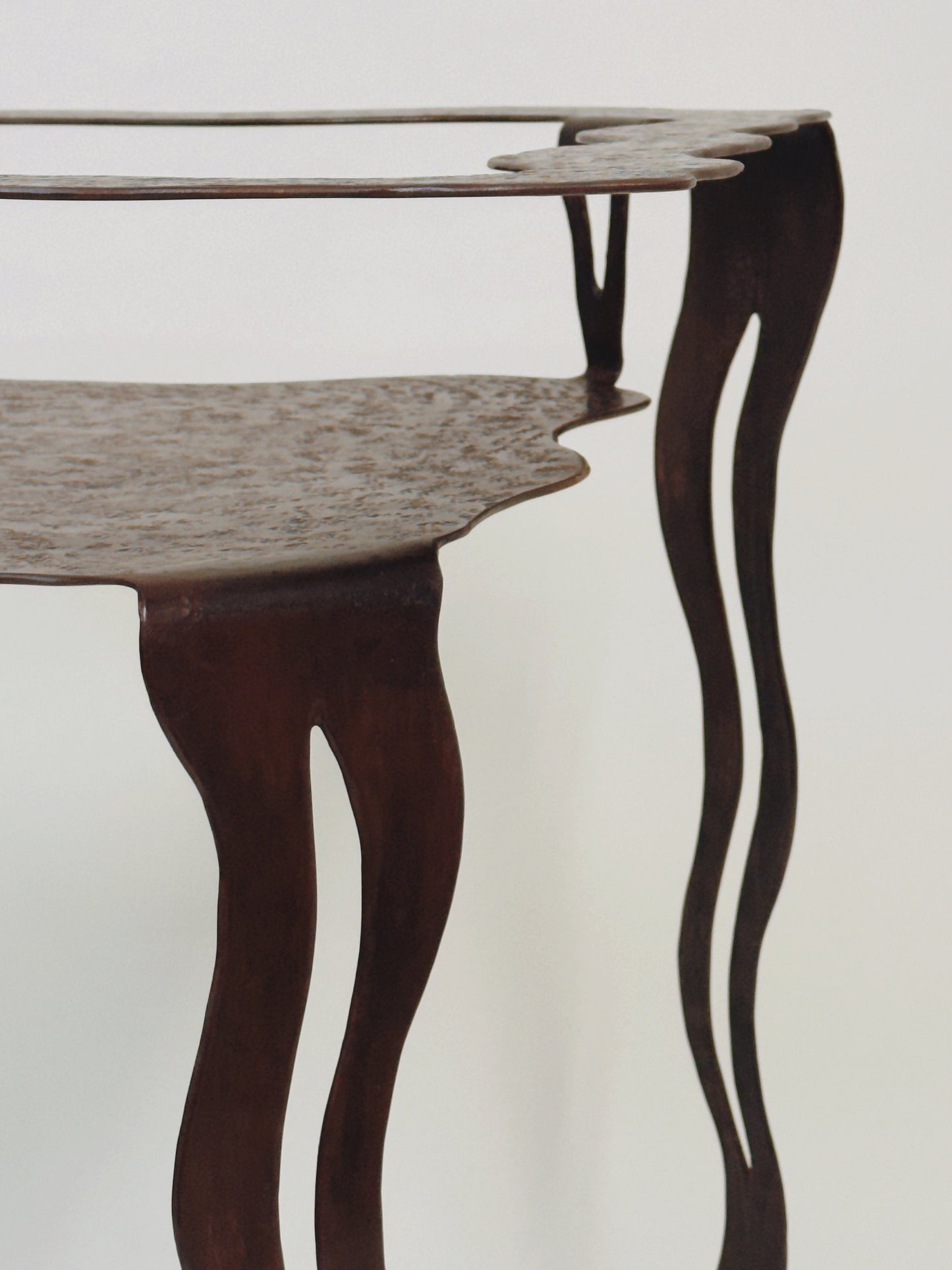 Steel Console Table by Arnaud Maurer