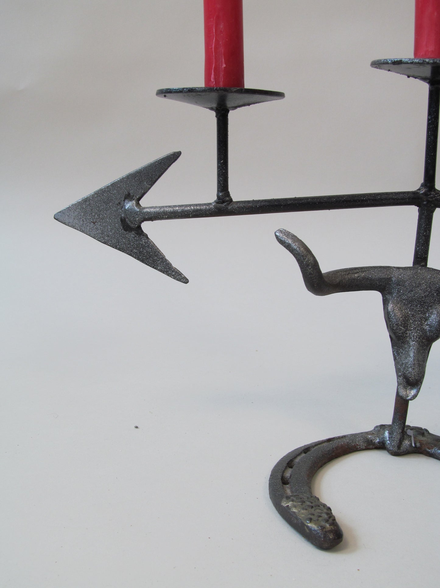 Bull and Arrow Candelabra