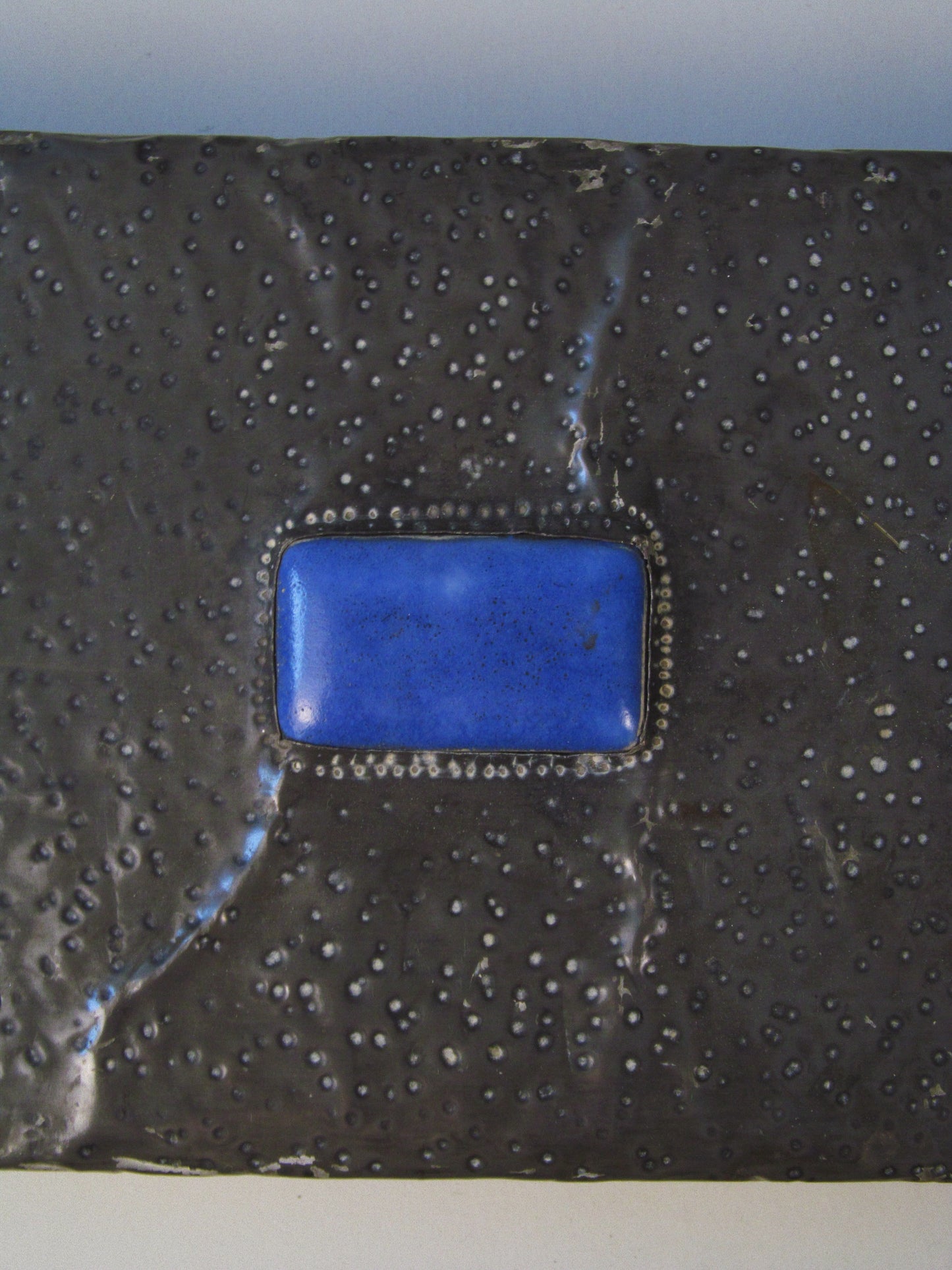 Early 20th-Century Hammered Pewter Box