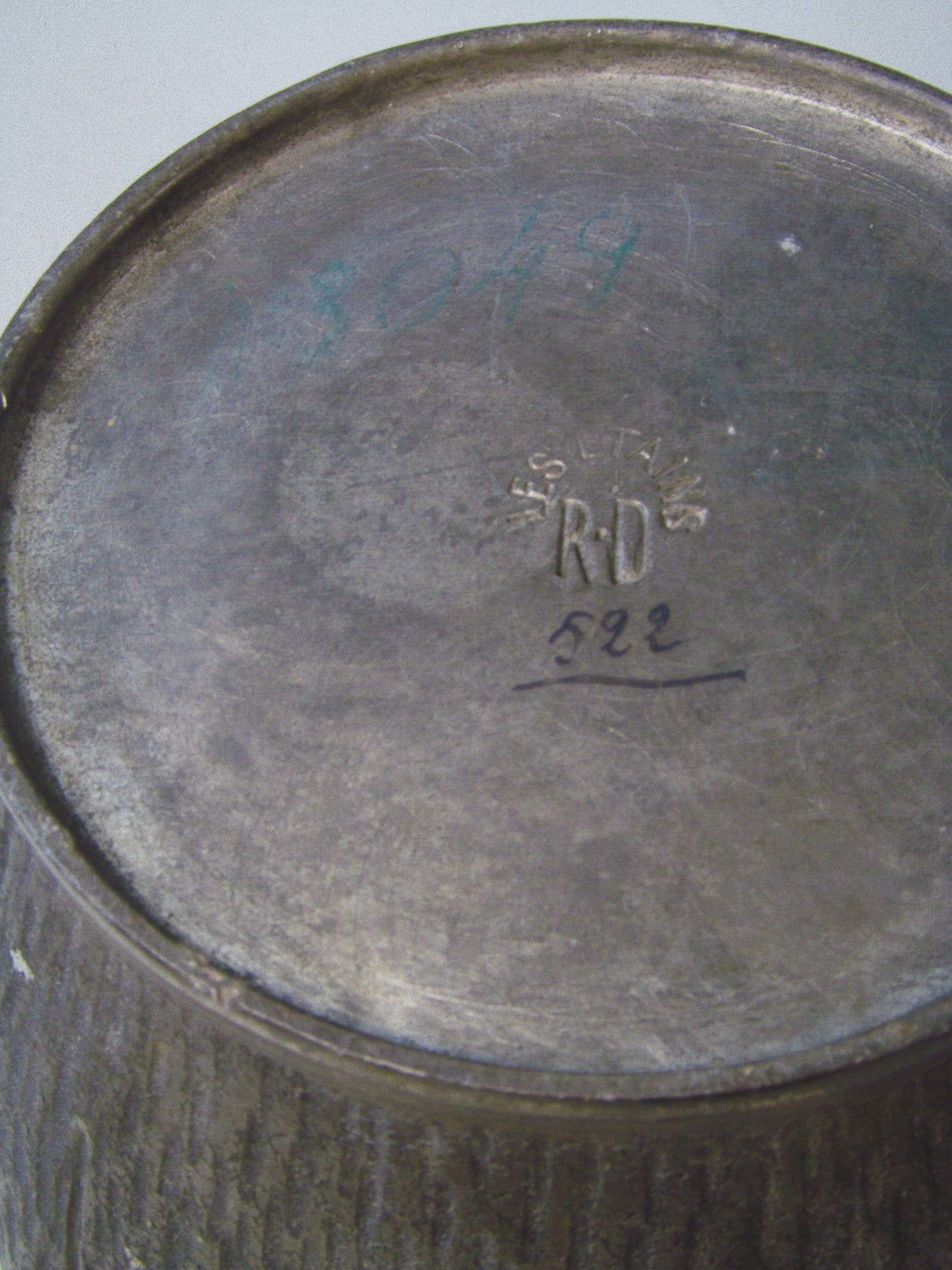 Pewter Vase, Les Etains RD (René Delavan b.1926) – c.20th Century