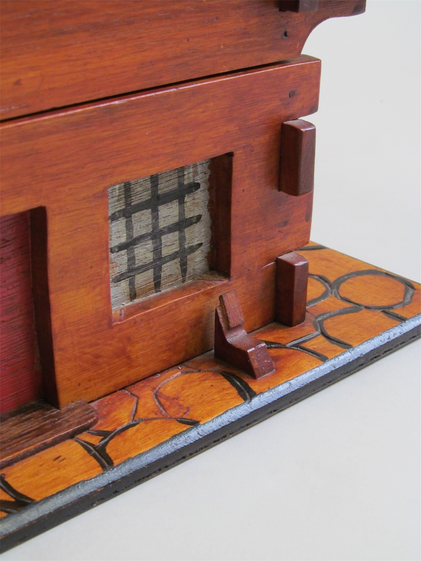 Folk Art Chalet Box