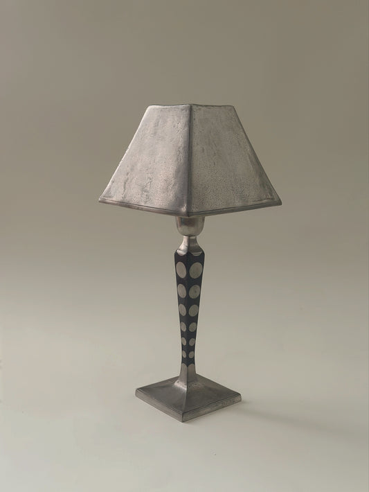 Italian Pewter table lamp by Cosi Taballini c1960