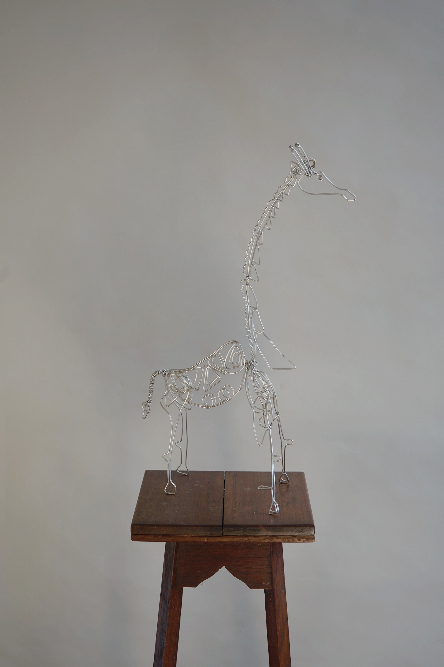 Wirework Giraffe Sculpture