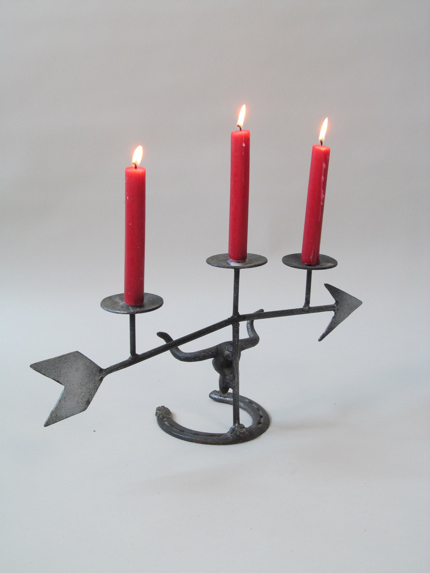 Bull and Arrow Candelabra
