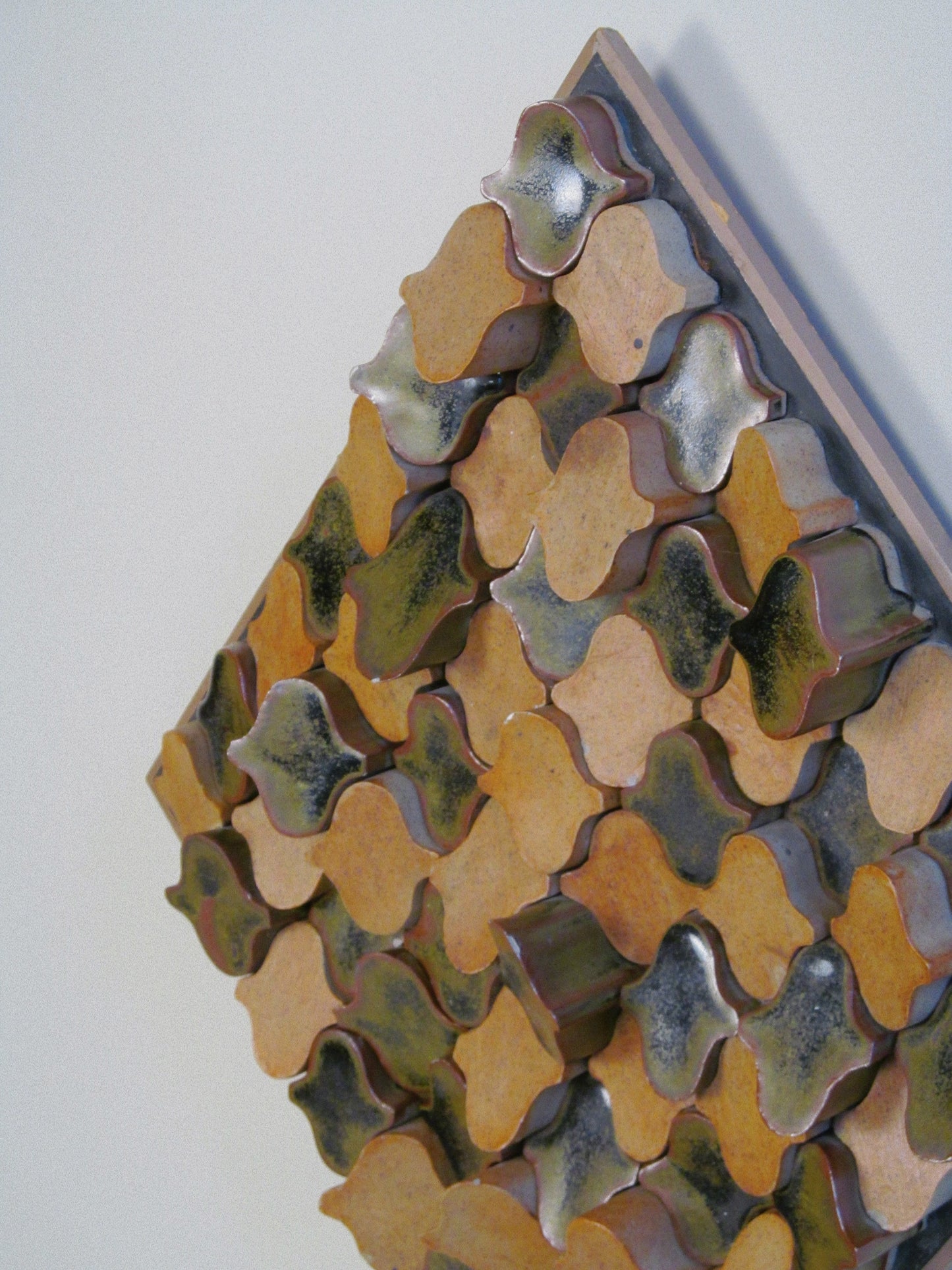 Derbyshire School of Art Ceramic Wall Plaque with Original Case c.1970