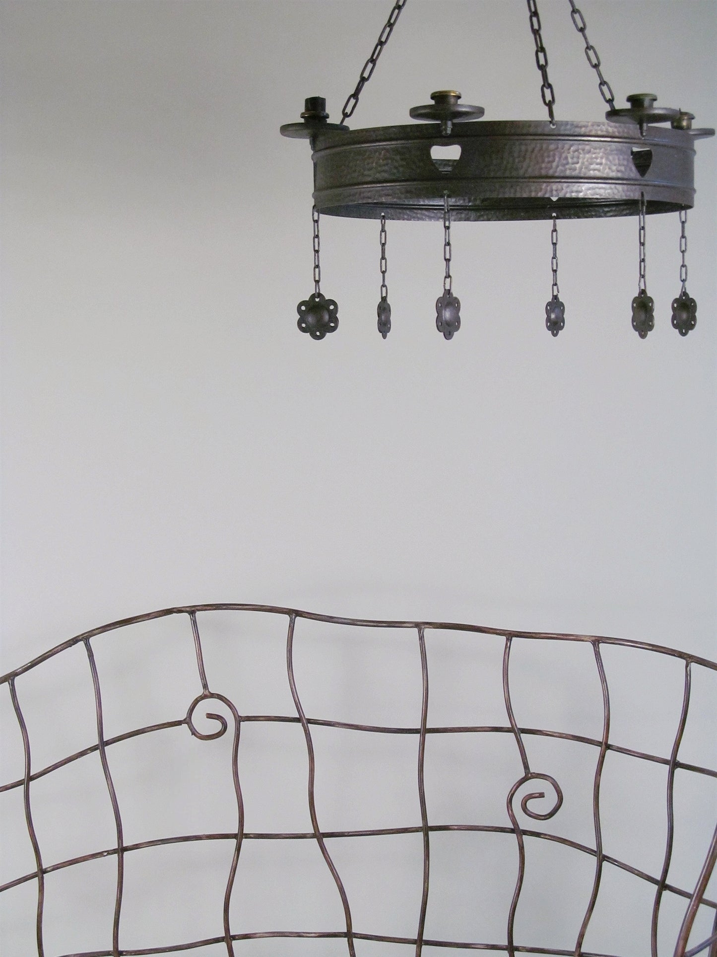 Scrollwork Iron Bench