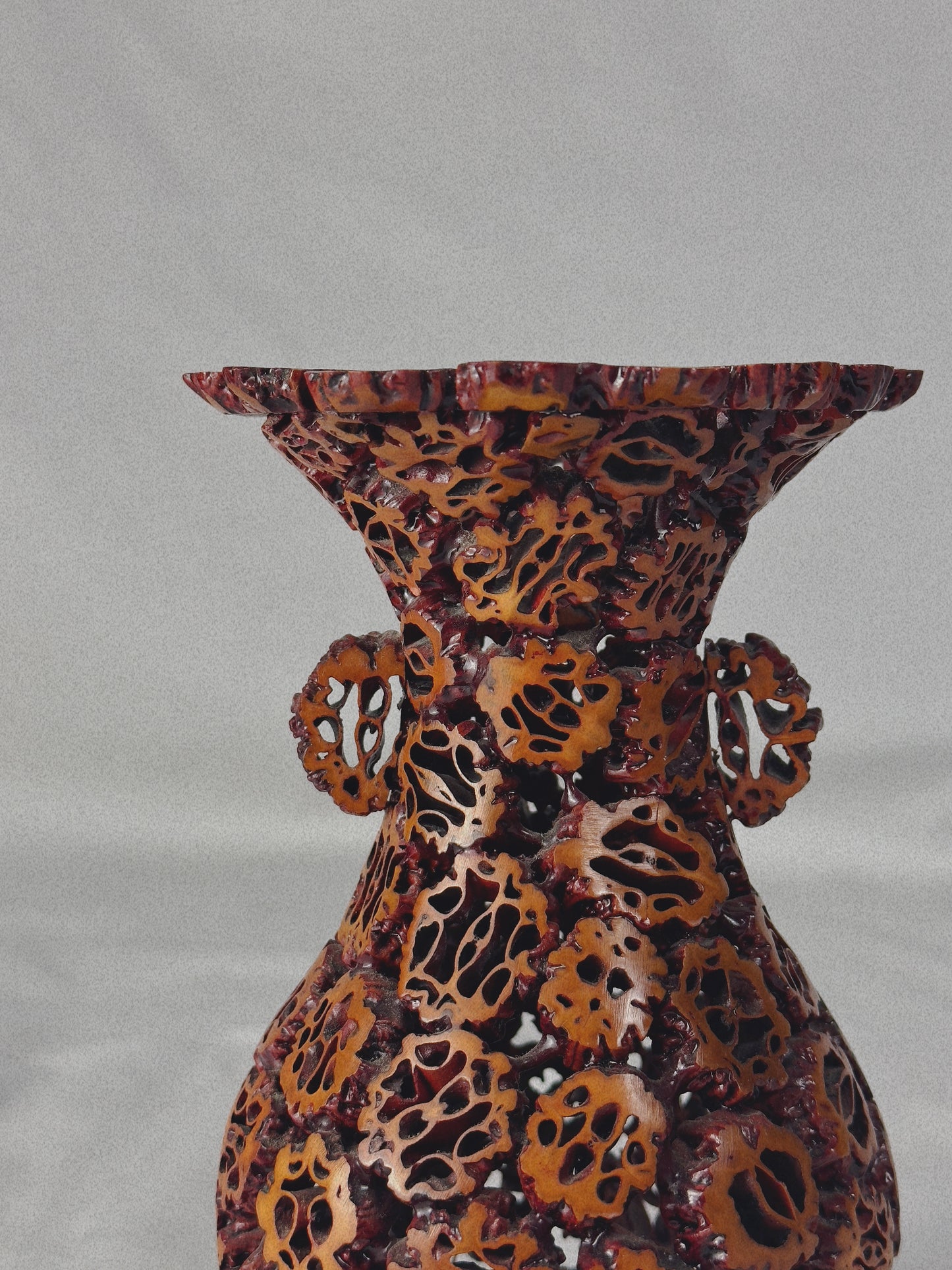 Walnut Vase