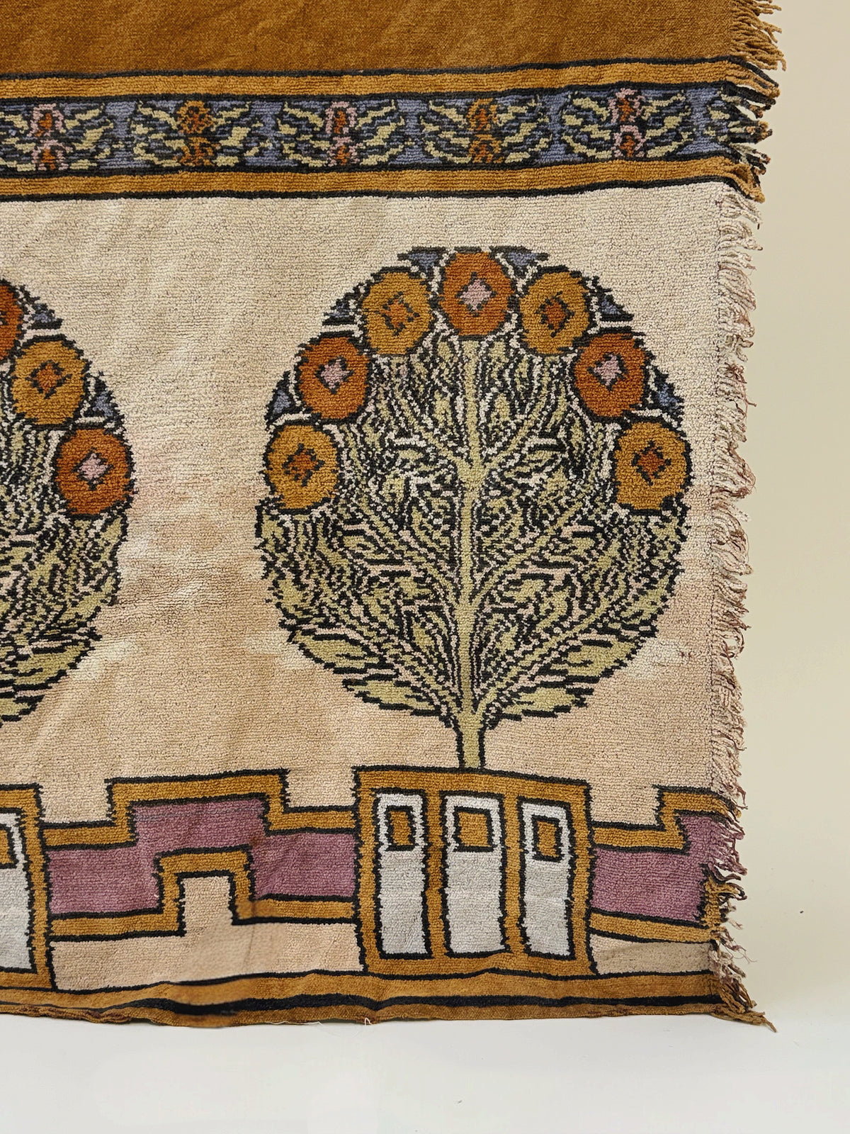 Arts & Crafts Chenille Curtain c.1900