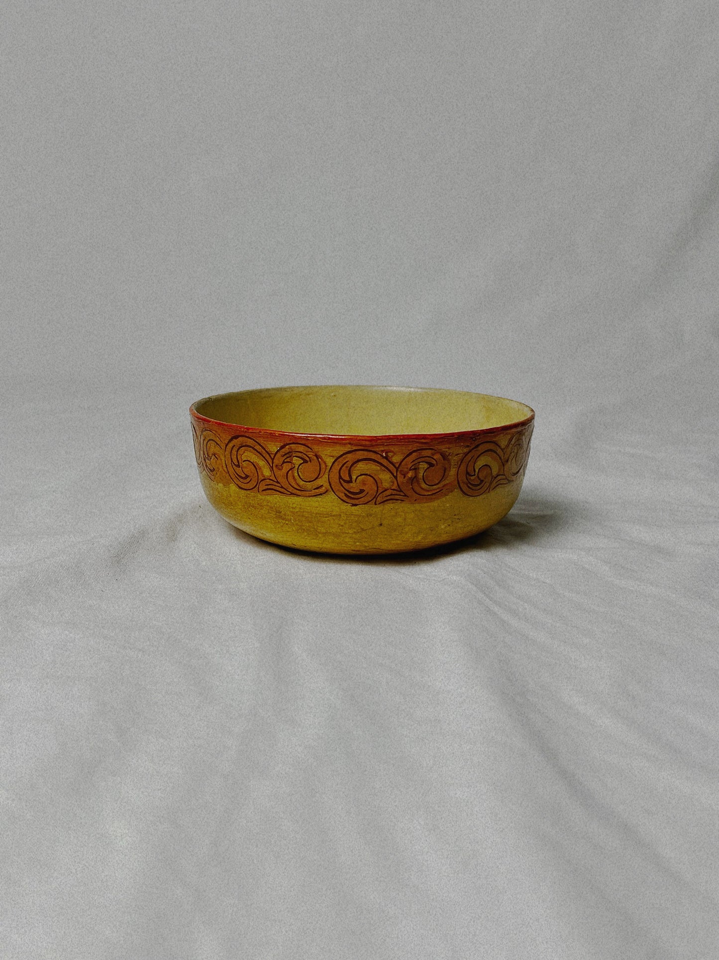 1940's Japanese Papier Mache Bowl