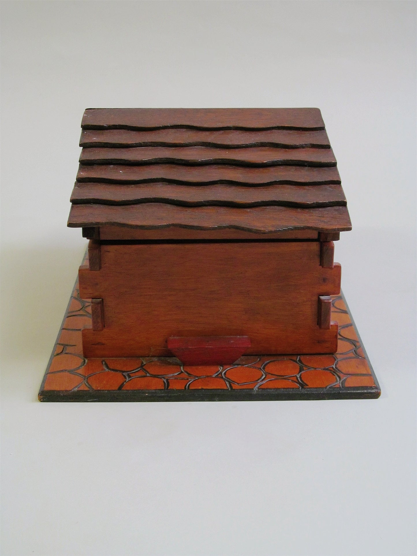 Folk Art Chalet Box