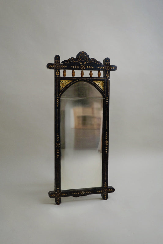 Aesthetic Movement Ebonised Mirror c.1890-1910