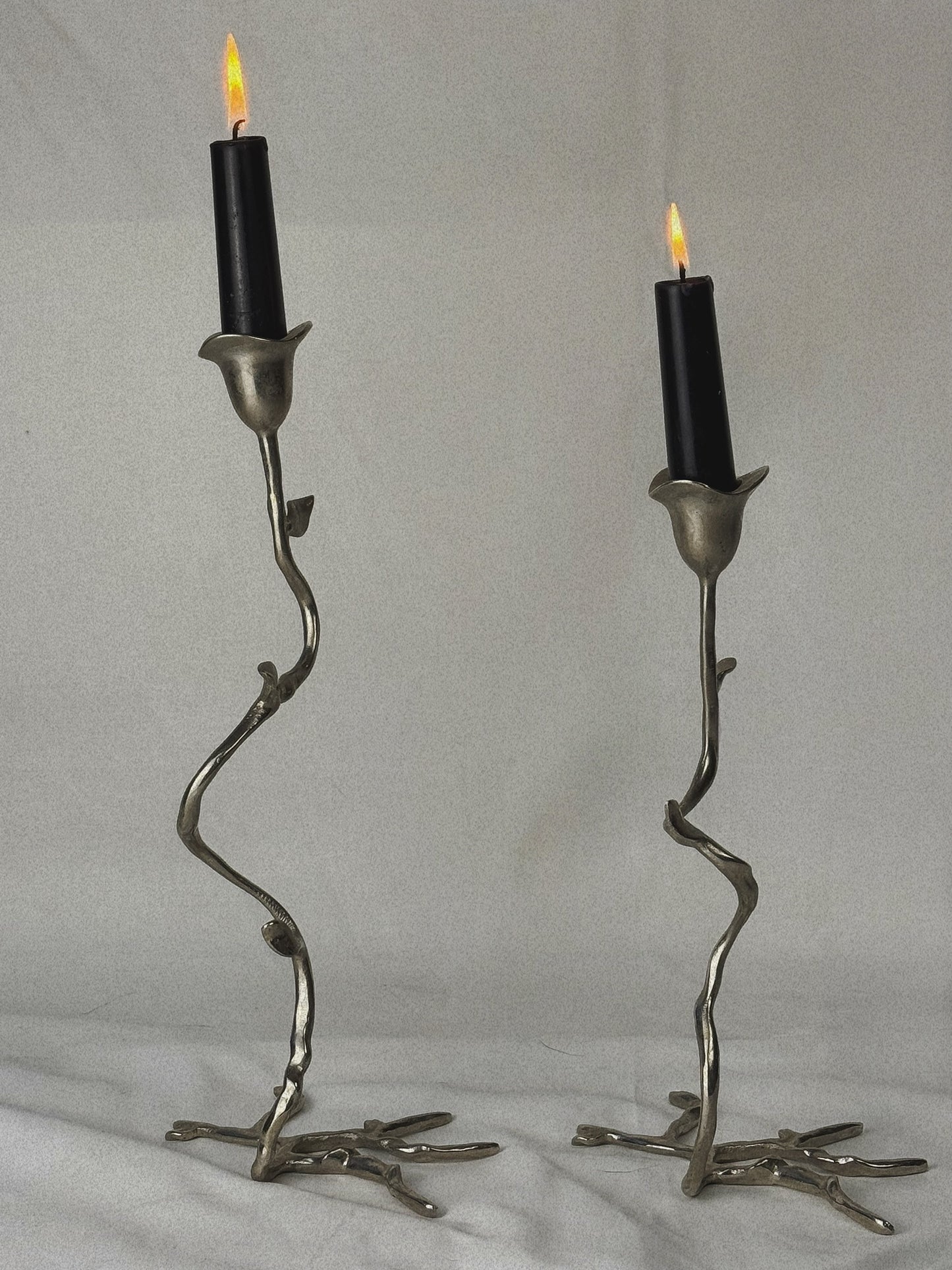 Polished Botanic Candleholders