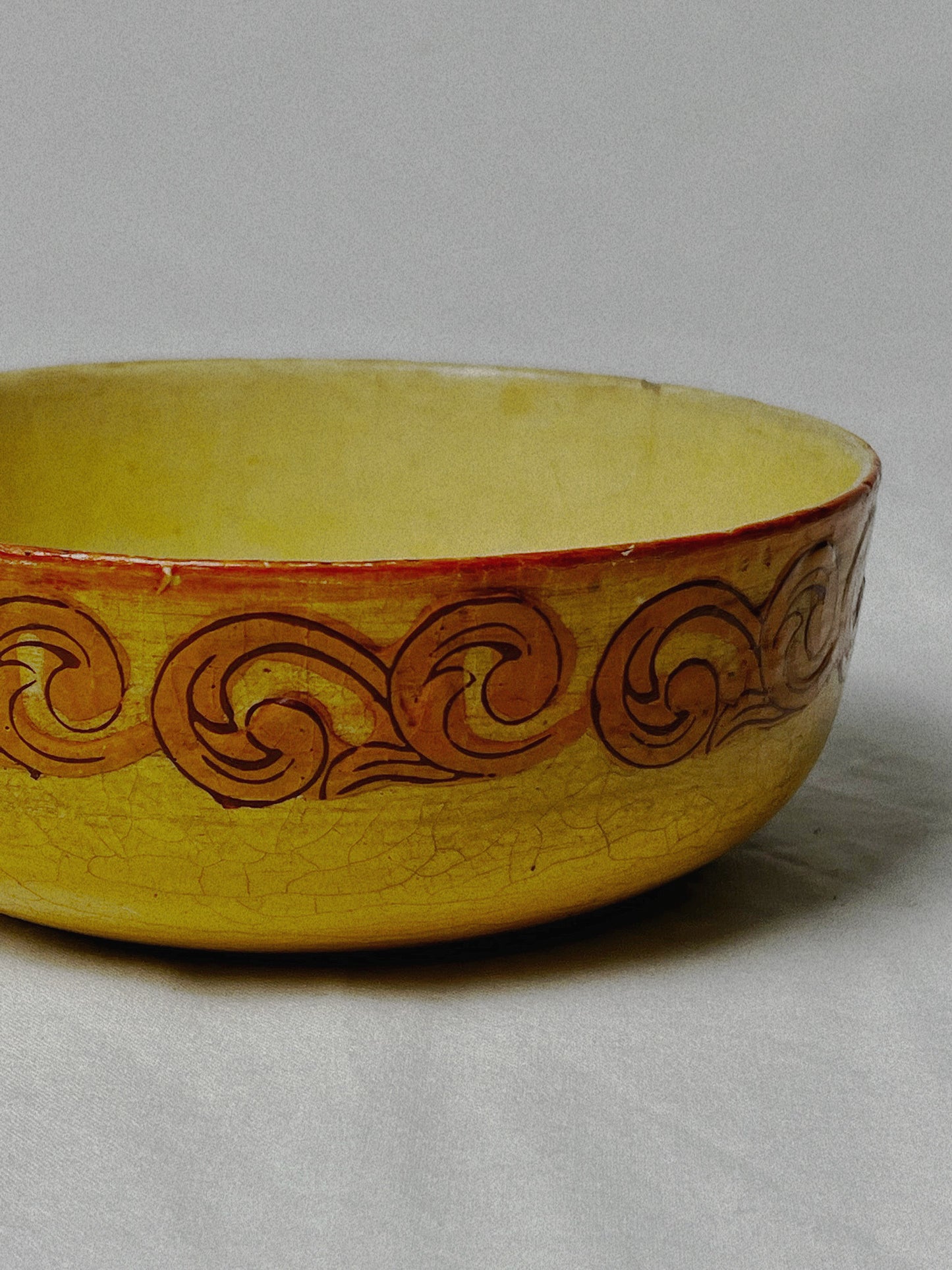 1940's Japanese Papier Mache Bowl