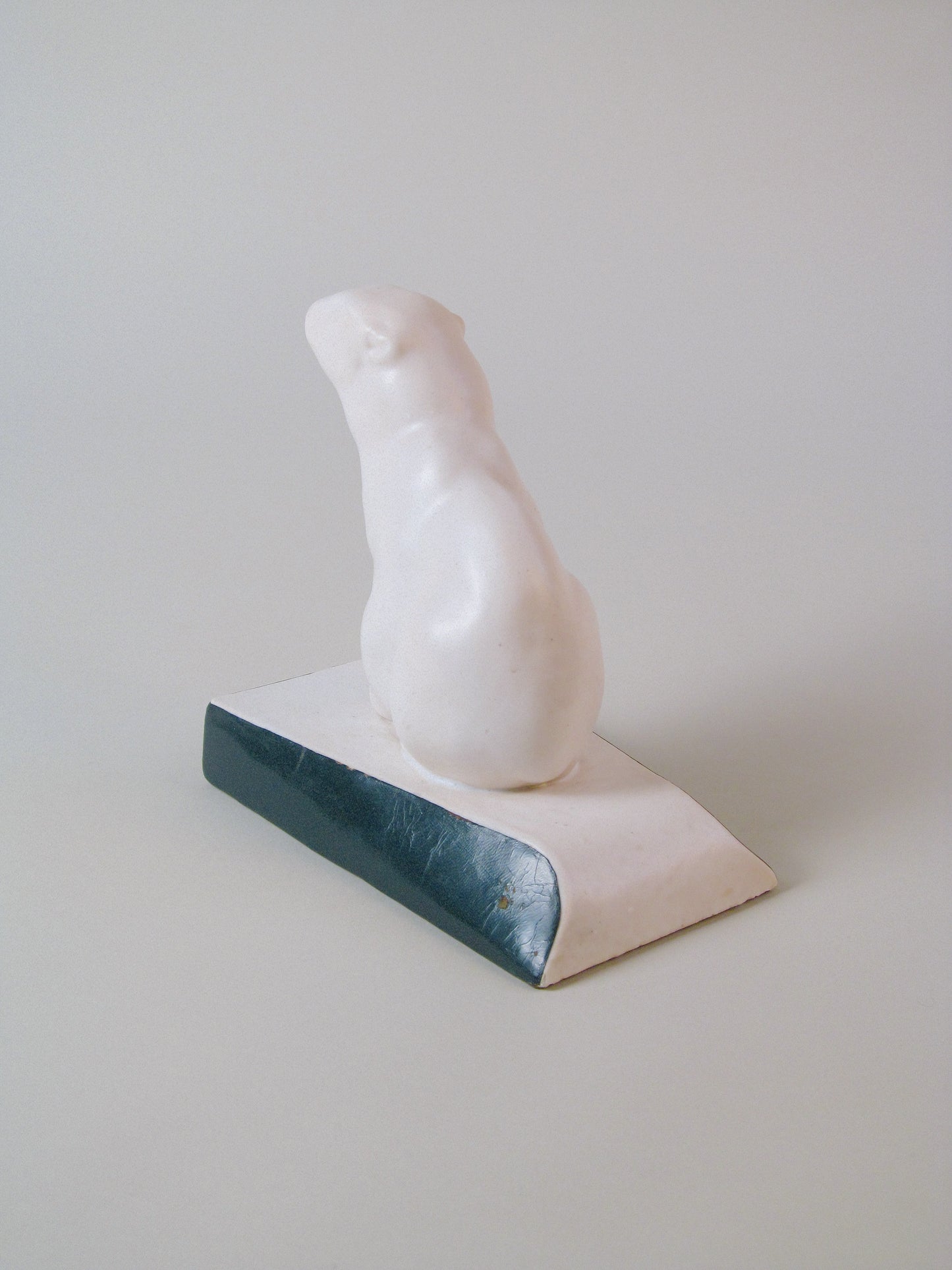Pair of Art Deco Polar Bear Bookends c.1930