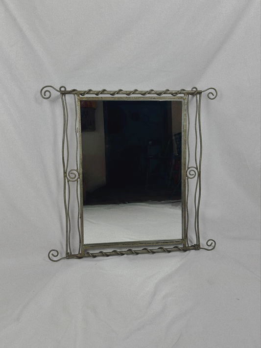 Iron Swirl Mirror