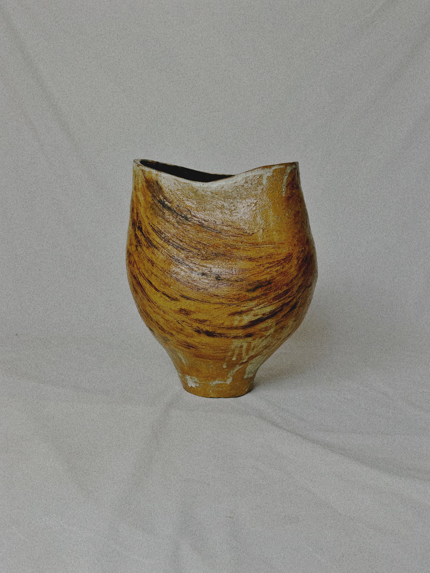 Glazed Stoneware Vessel