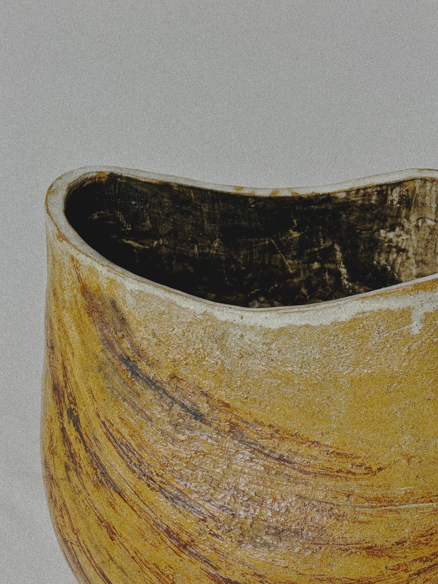 Glazed Stoneware Vessel