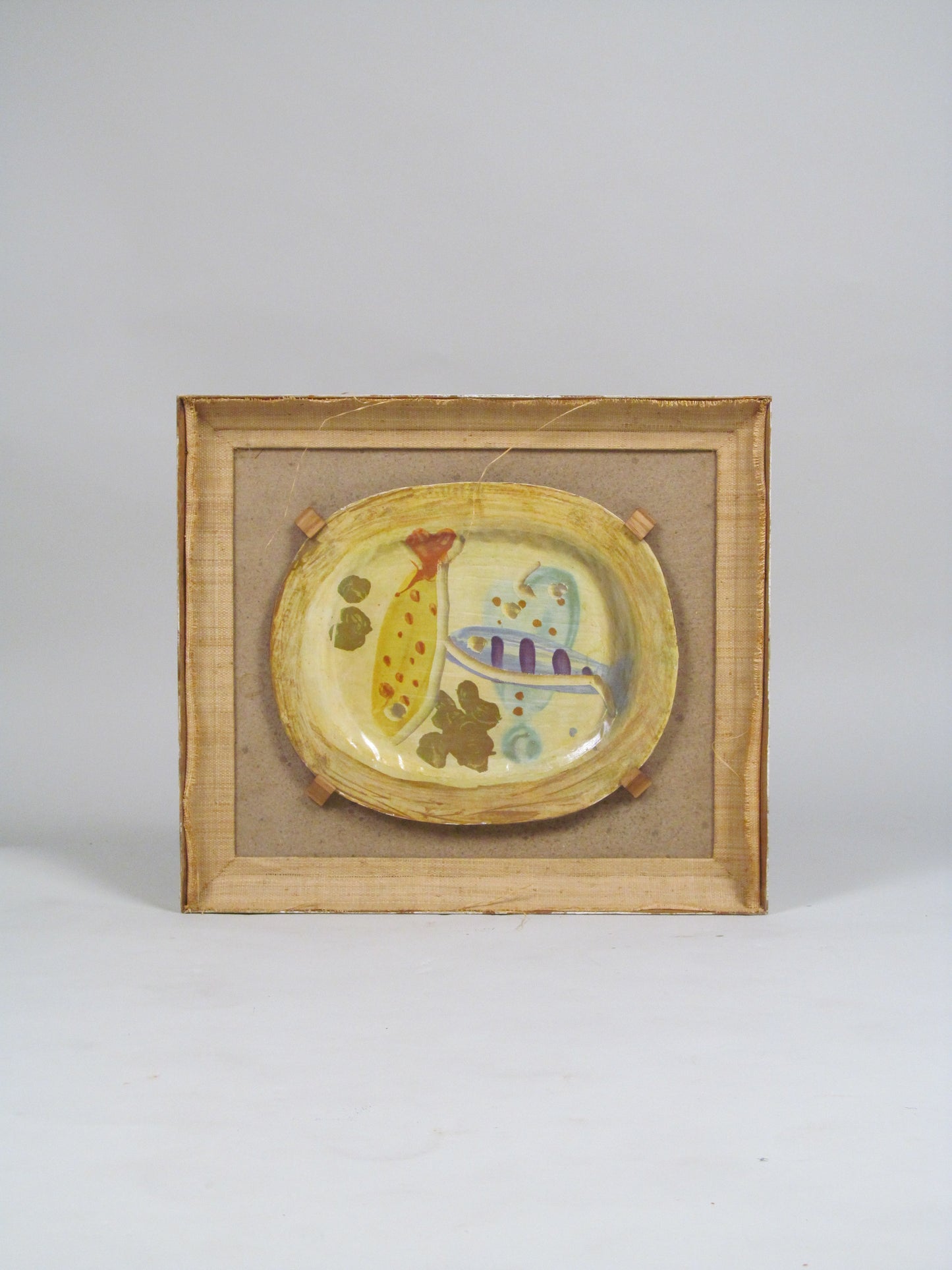 Mounted Plate, Fish Supper
