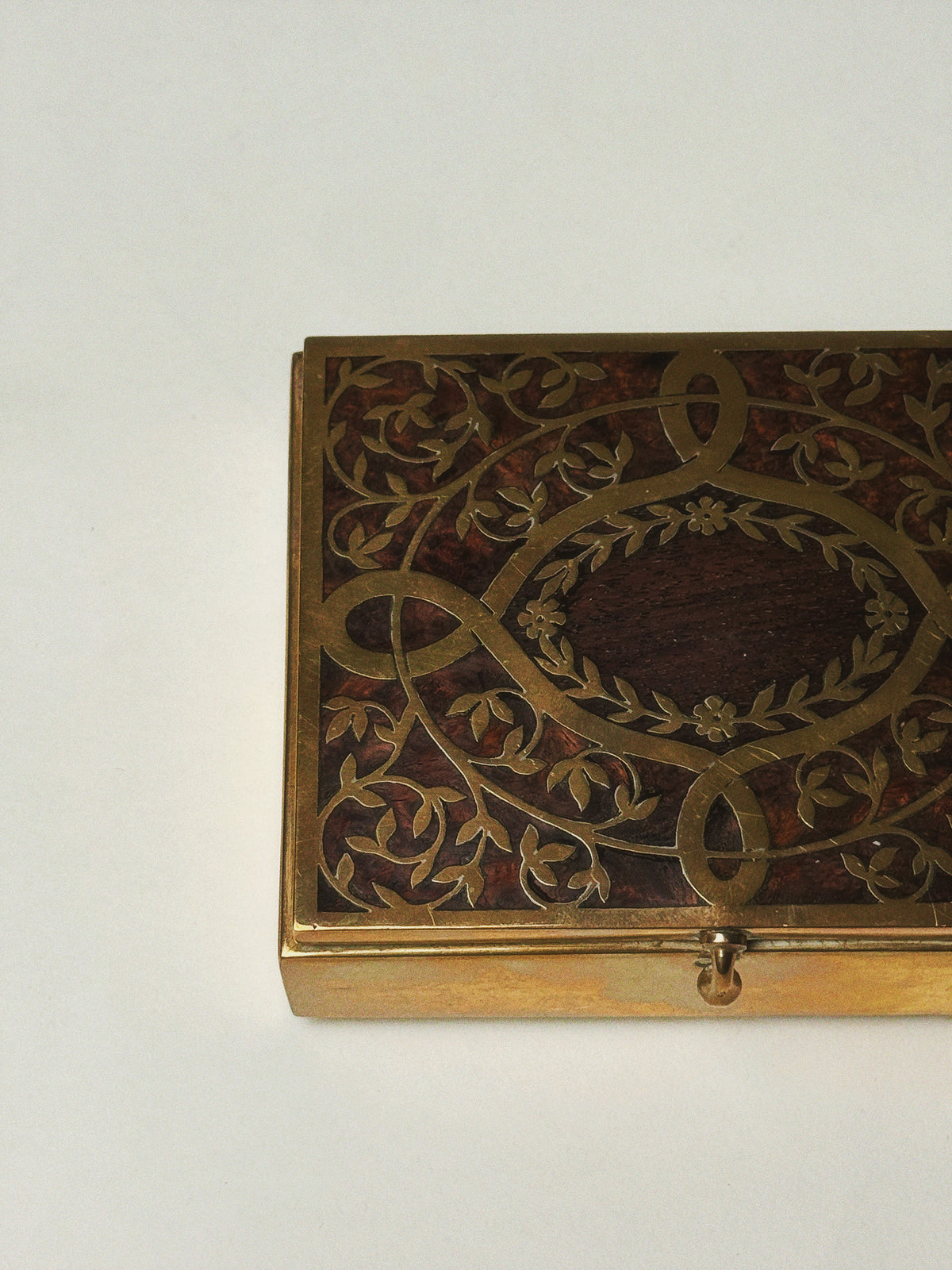 Erhard & Söhne Secessionist Brass Box
Germany, c.1905–1915