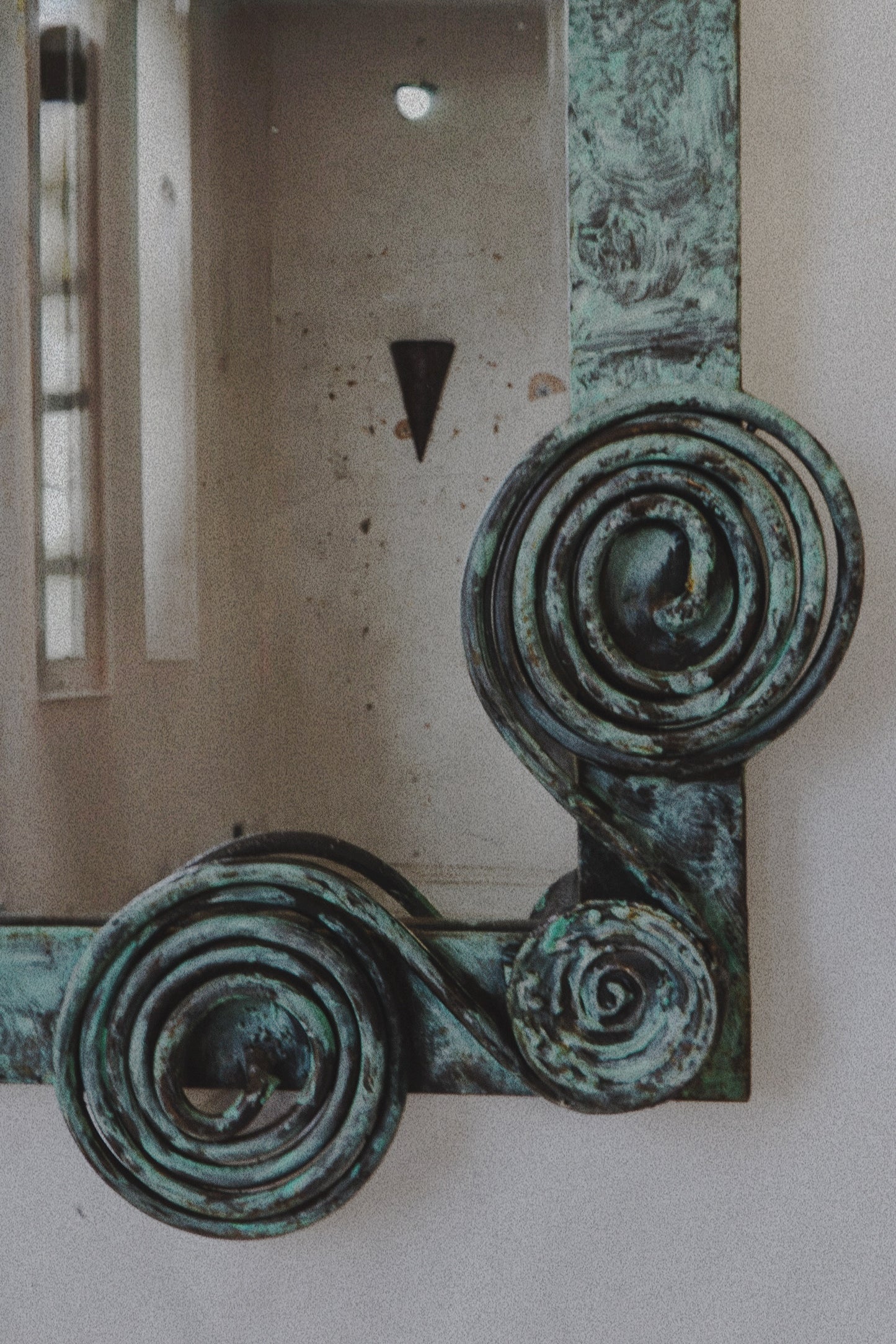 Iron Swirl Mirror
