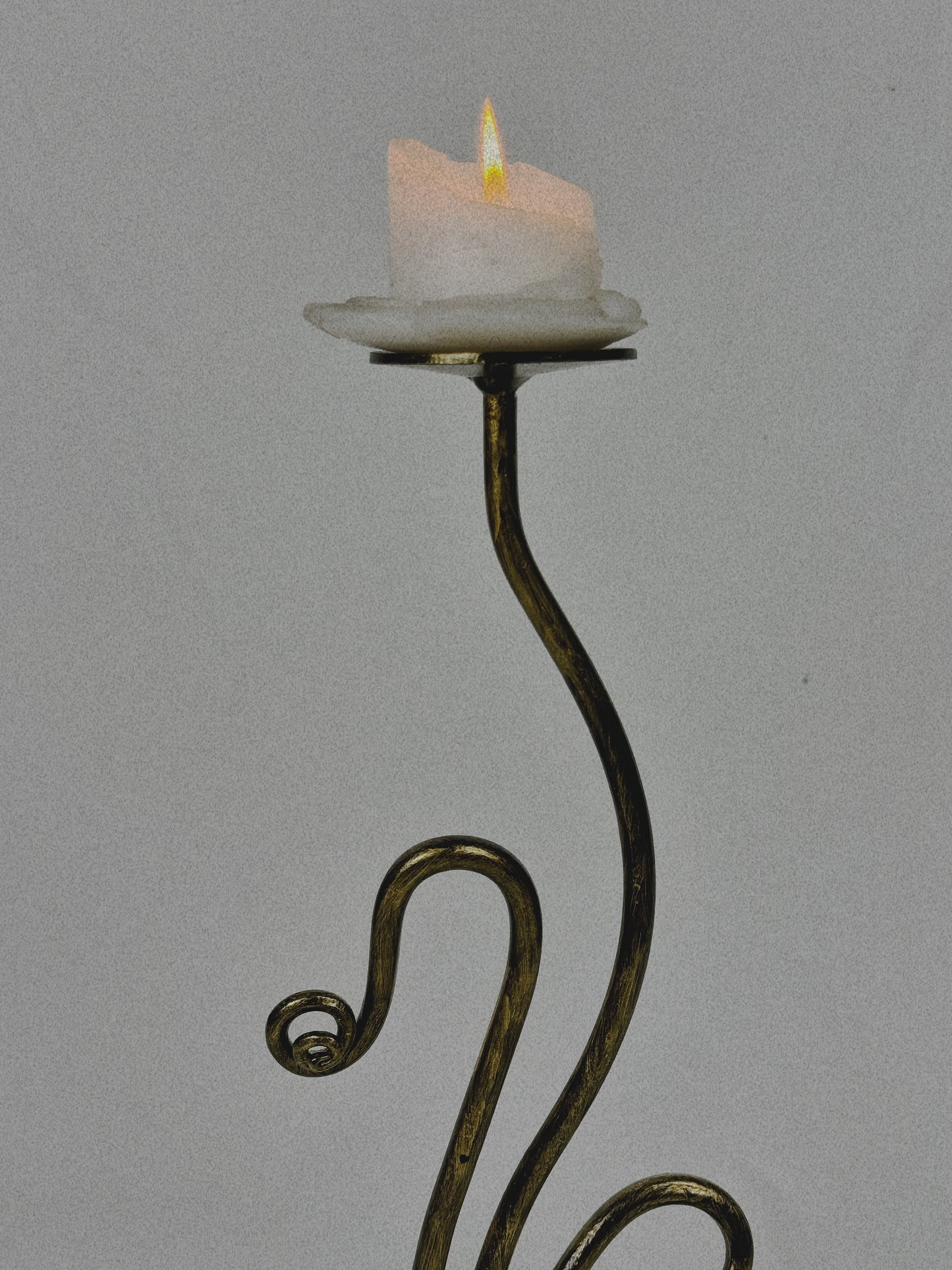 Iron Candleholder