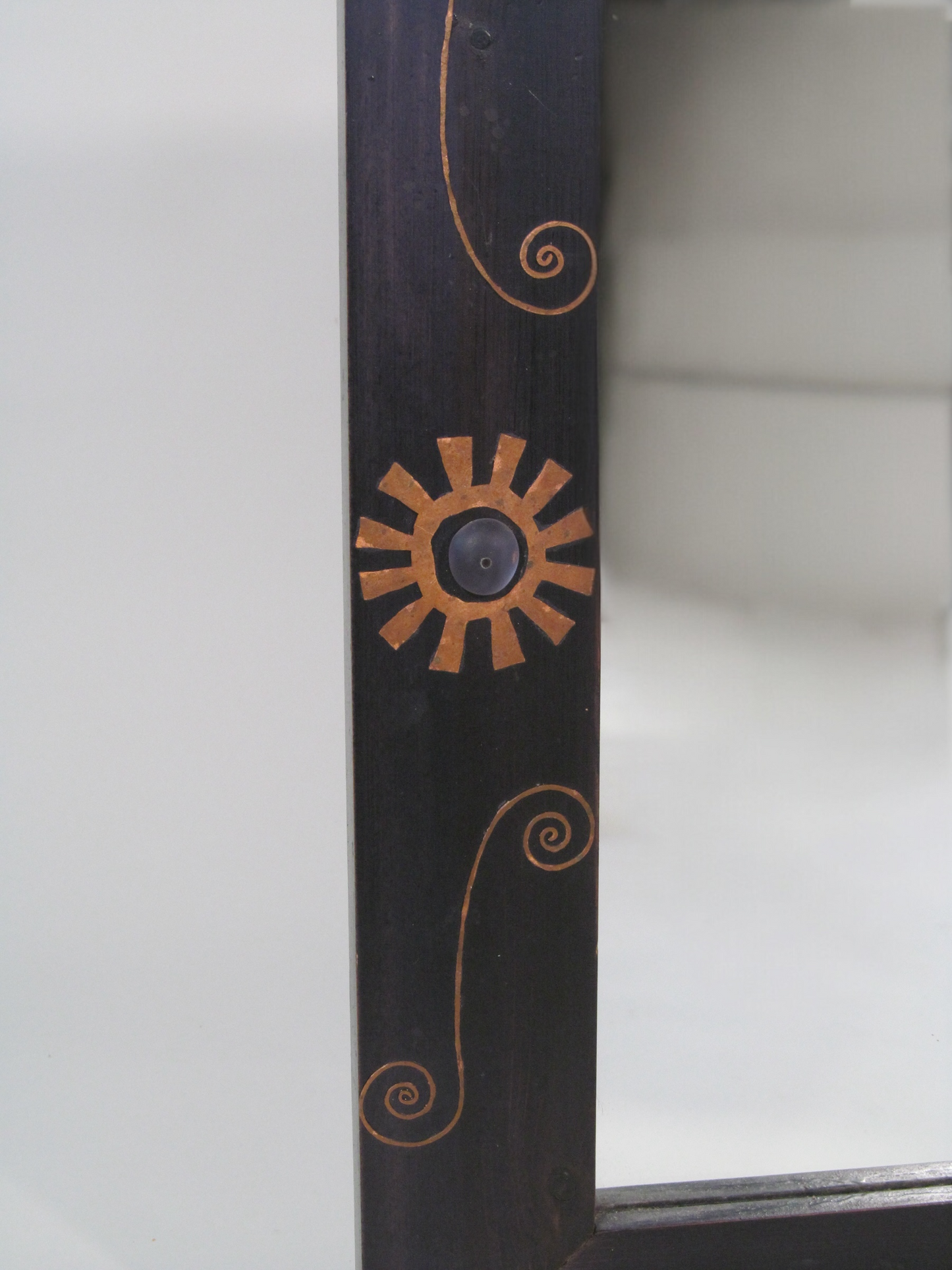 Ebonised Mirror
