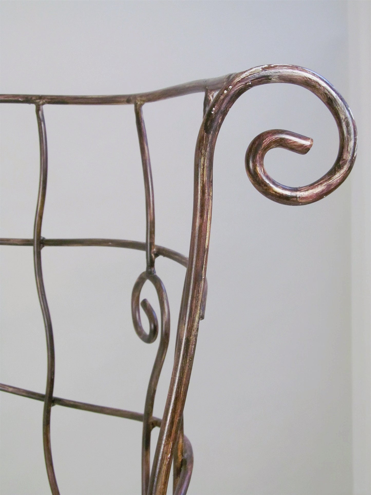 Scrollwork Iron Bench
