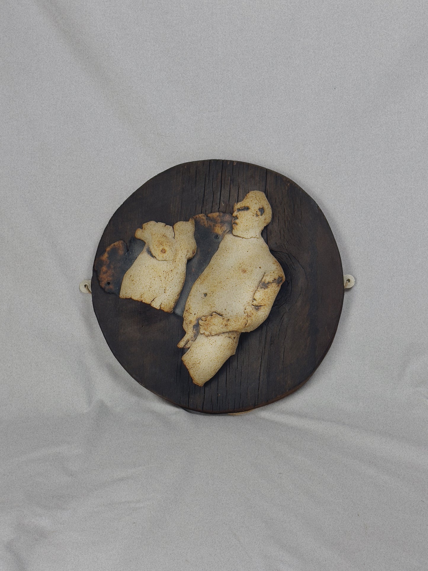 Couple on Wood