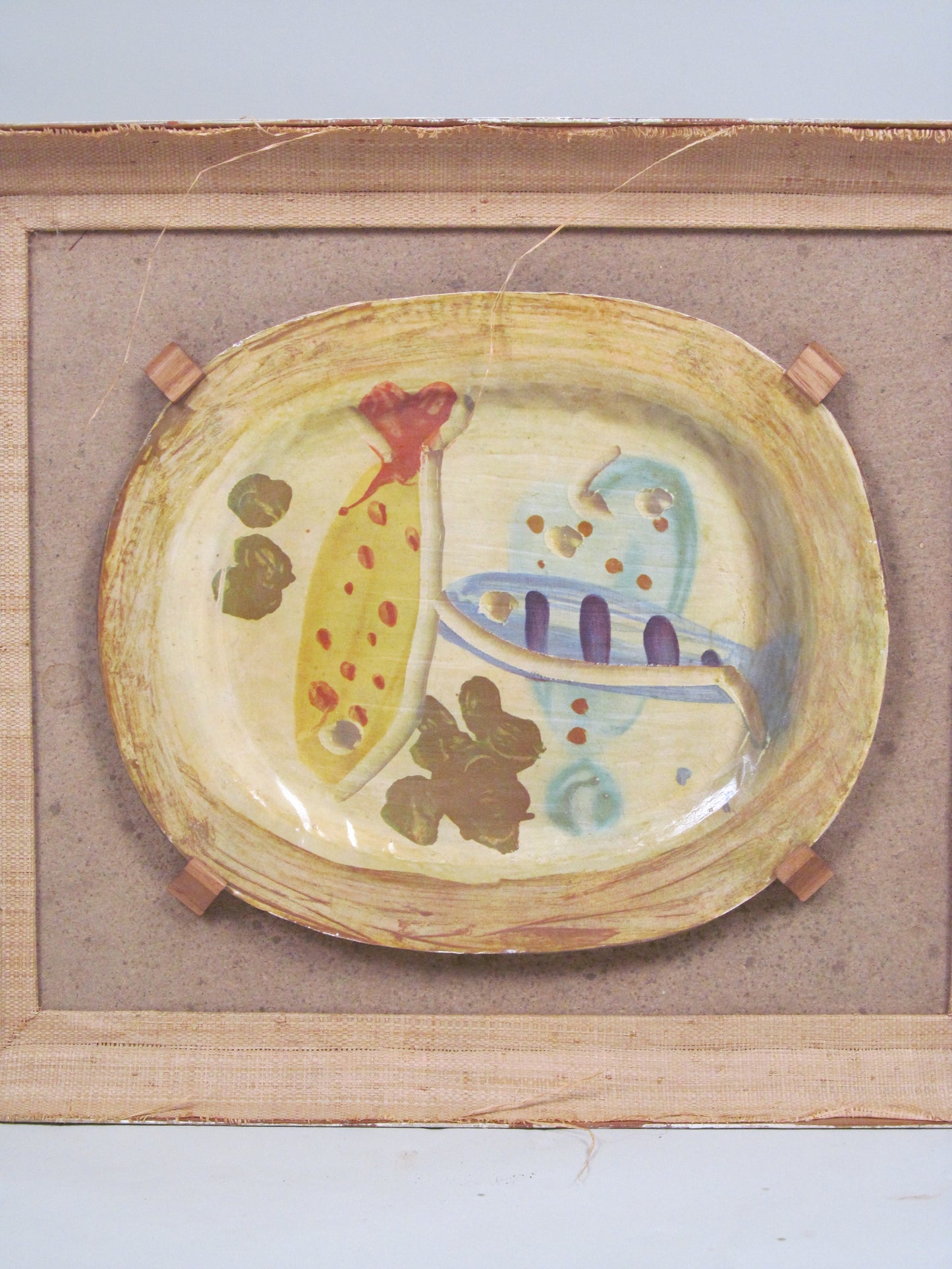 Mounted Plate, Fish Supper