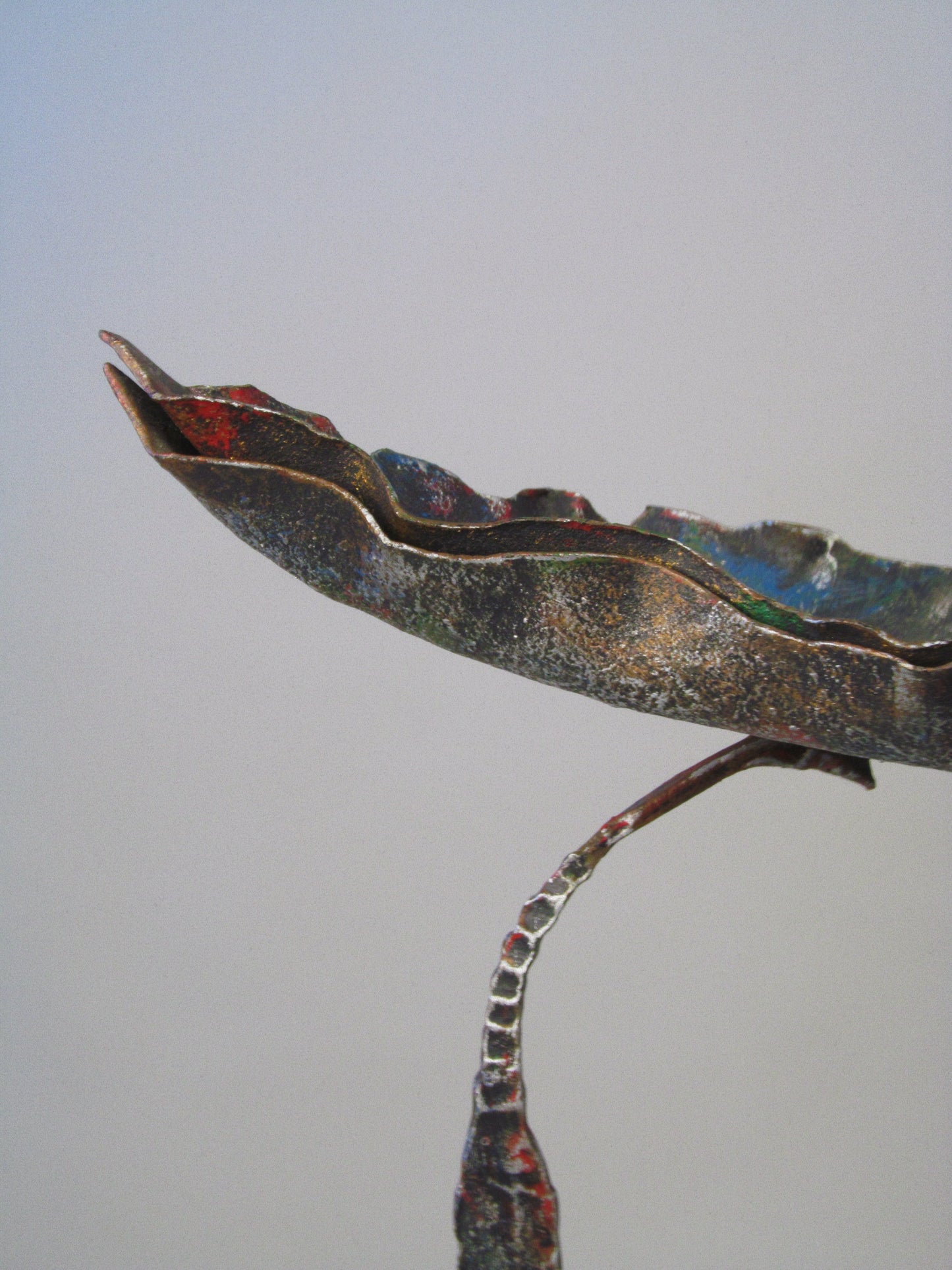 Salvino Masura (b.1938) — Modernist Wrought Iron Ashtray, c.1970