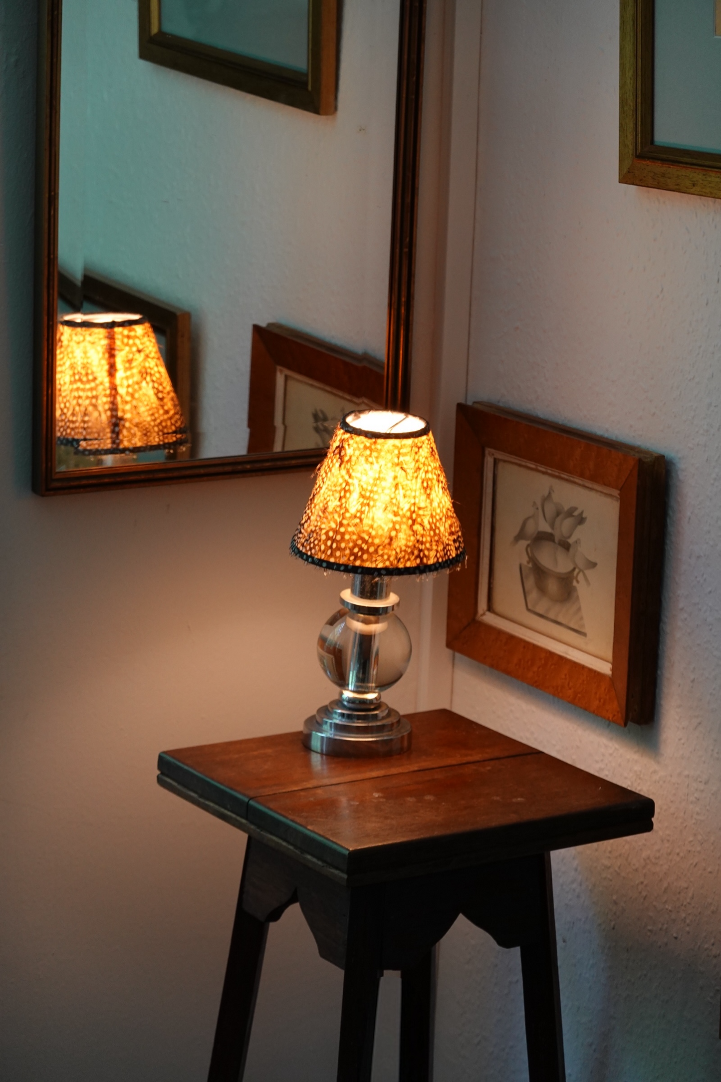 Table Lamp Attributed to Jacques Adnet