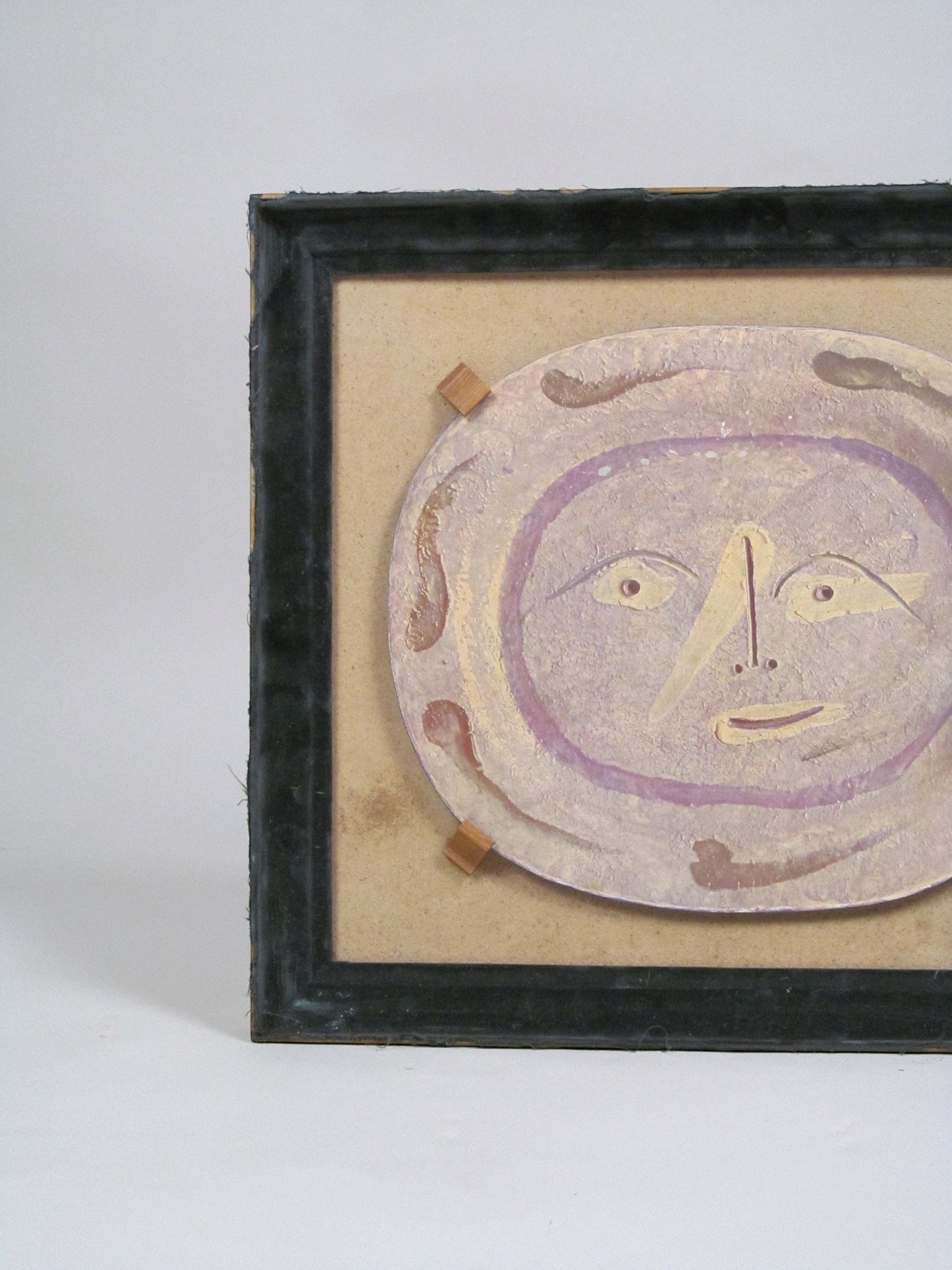 Mounted Plate, with Face