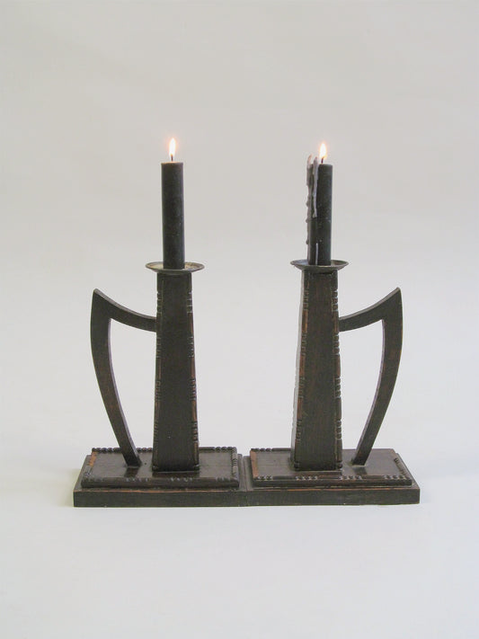 Arts and Crafts Candlesticks