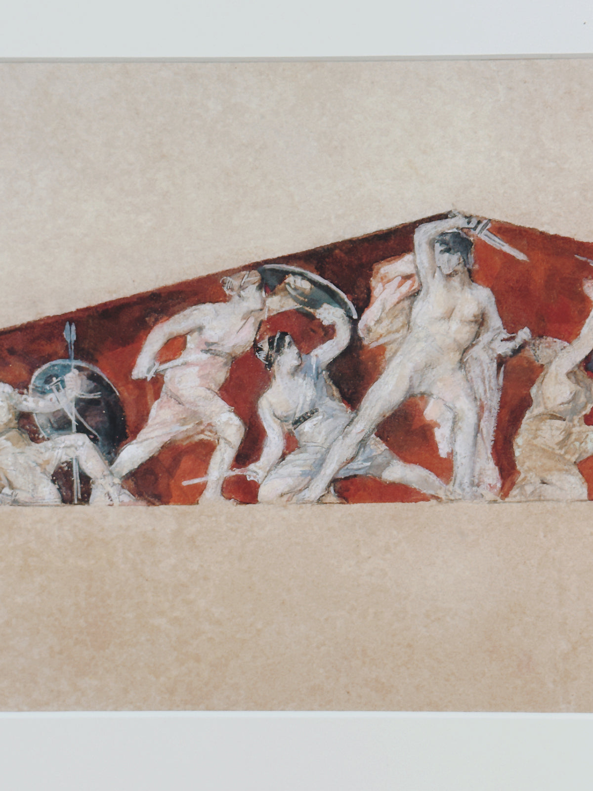 Neoclassical Study of a Pediment c.1810