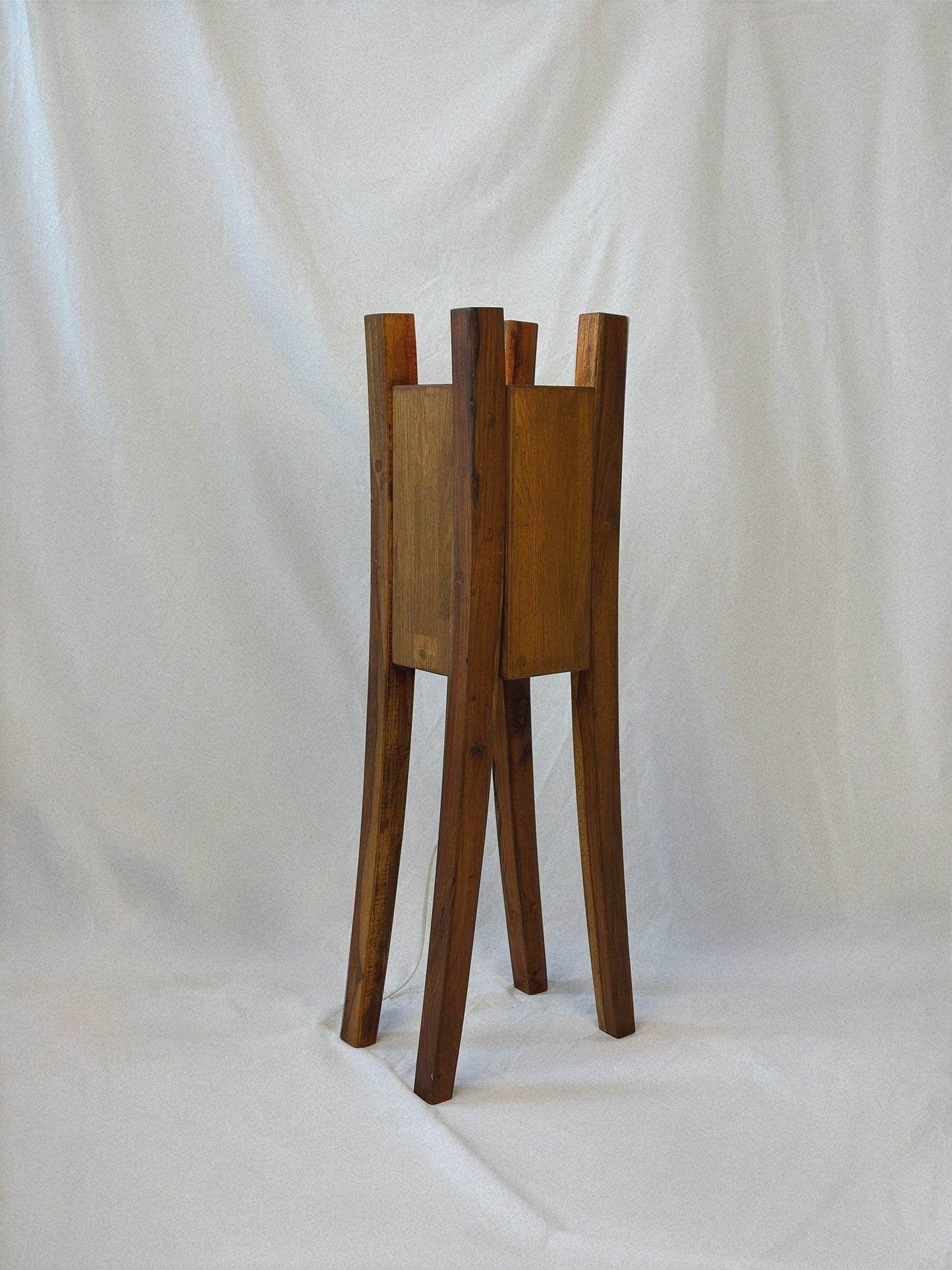 Oak Floor Lamp