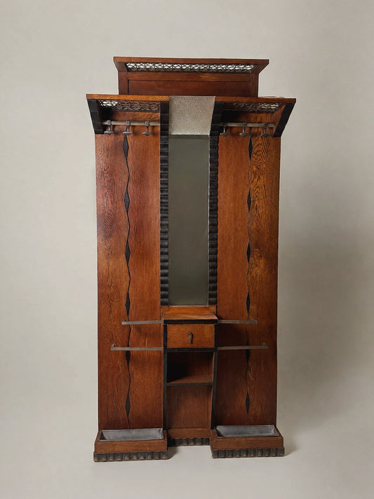 Monumental Illuminated Art Deco Entrance Stand, c.1930