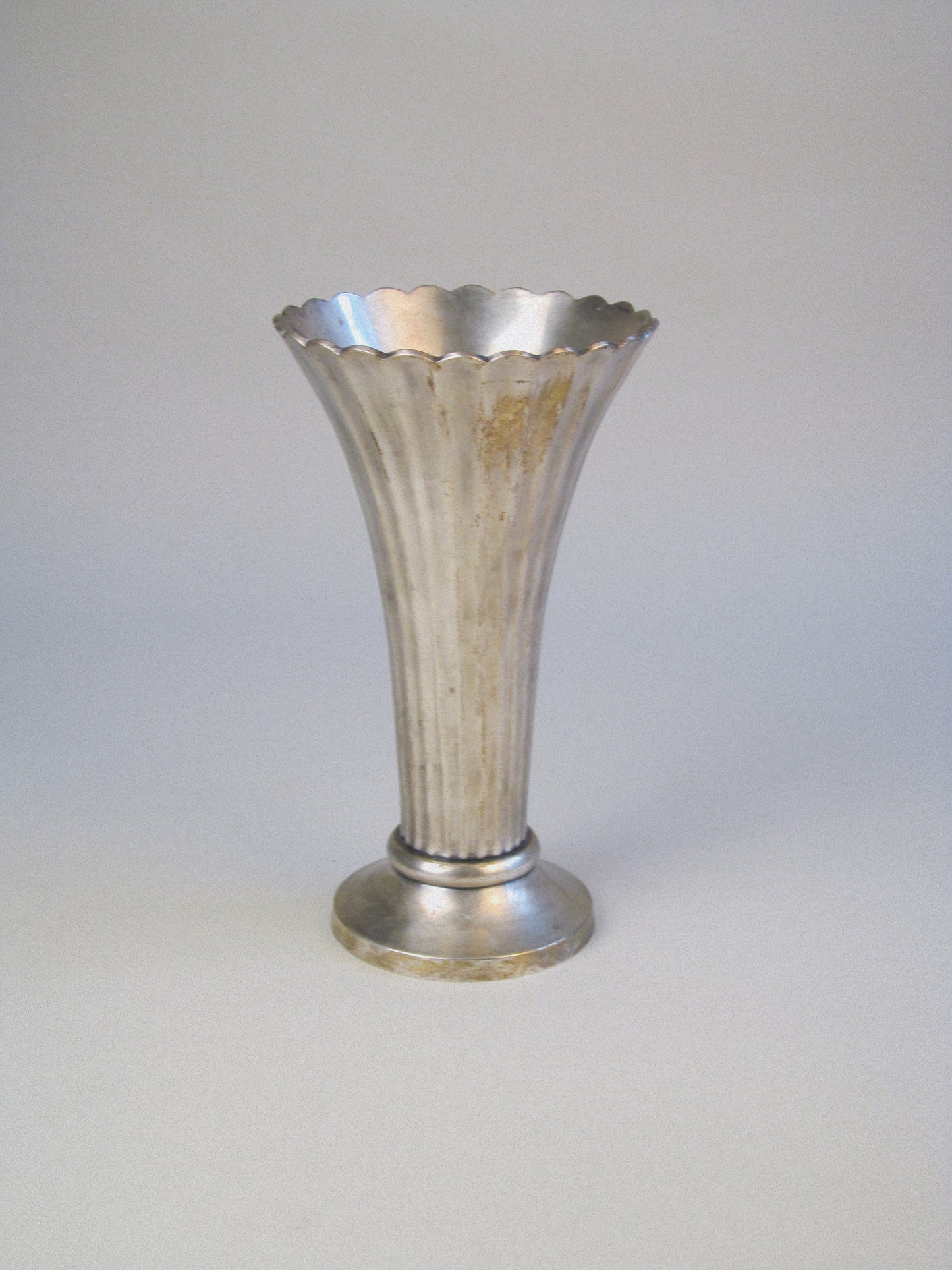 Scalloped Art Deco Vase c1920