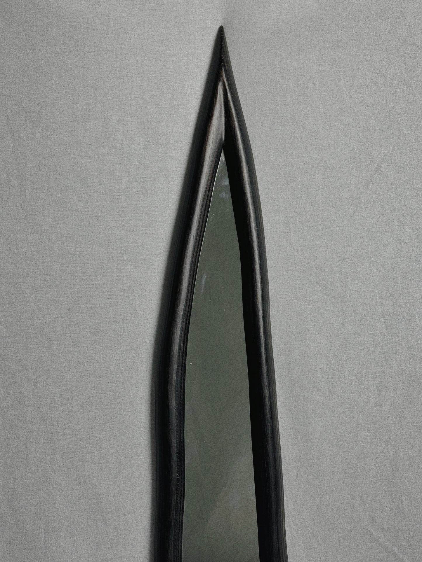 Ebonised Birch Mirror