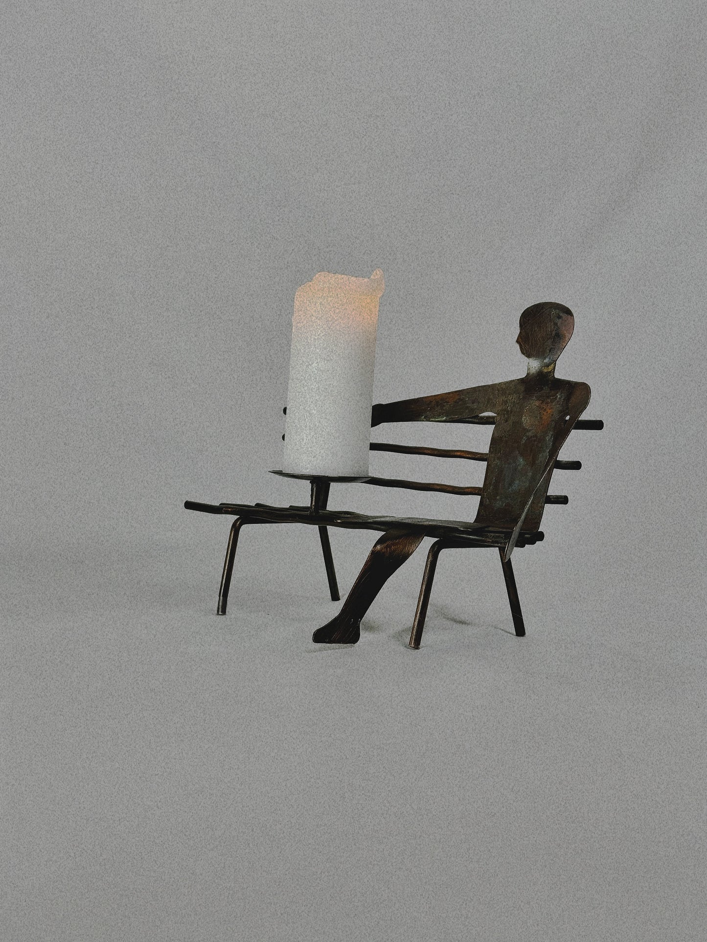 Copper Candleholder