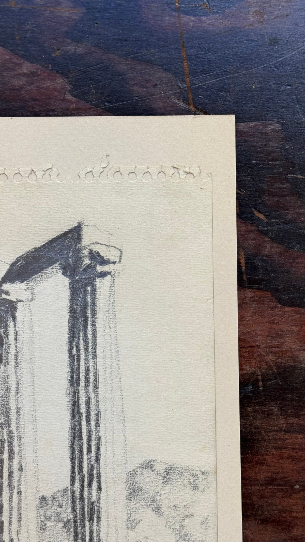 Rodolphe-Théophile Bosshard, Nemea / Corinth Original Travel Drawing c.1930