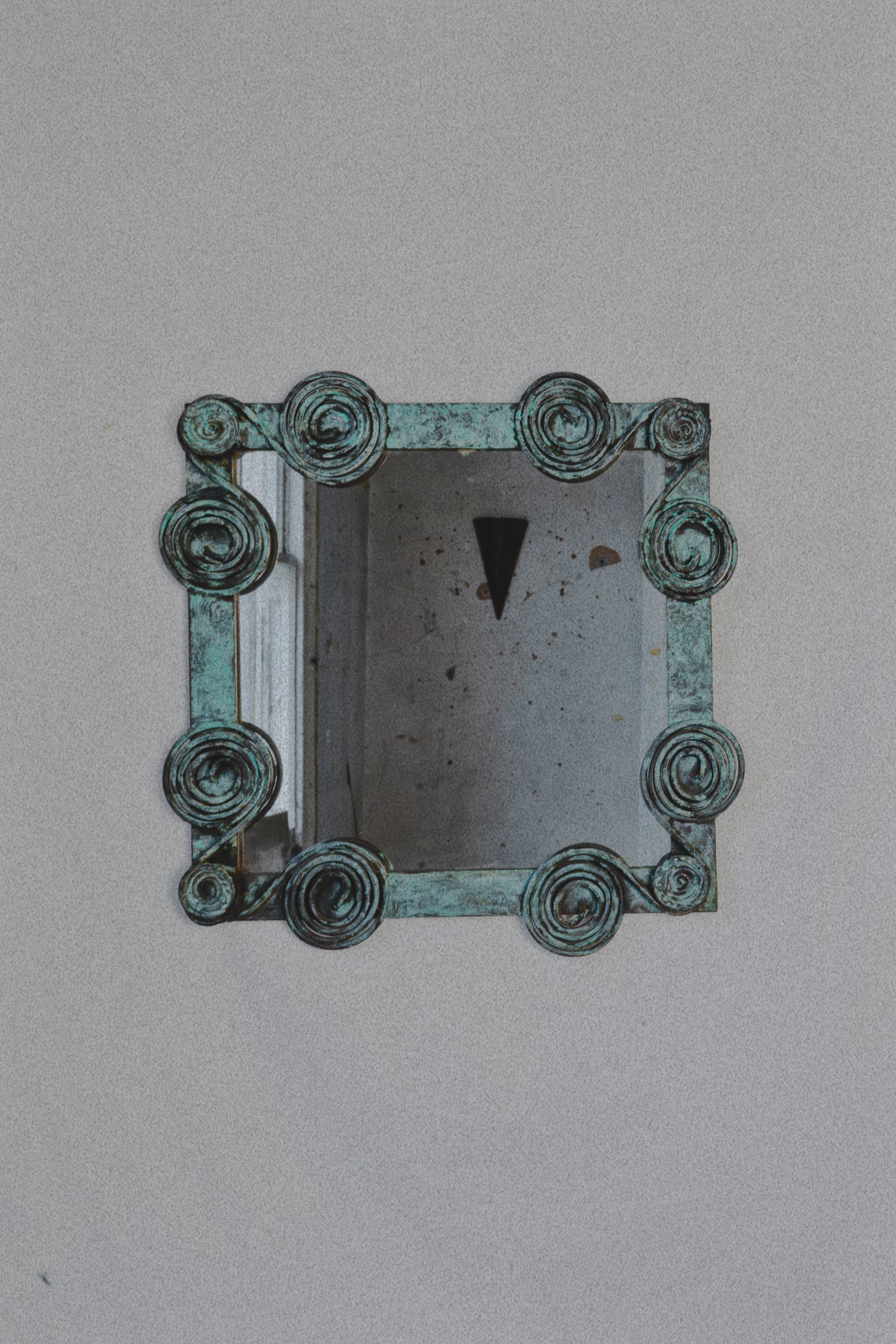 Iron Swirl Mirror