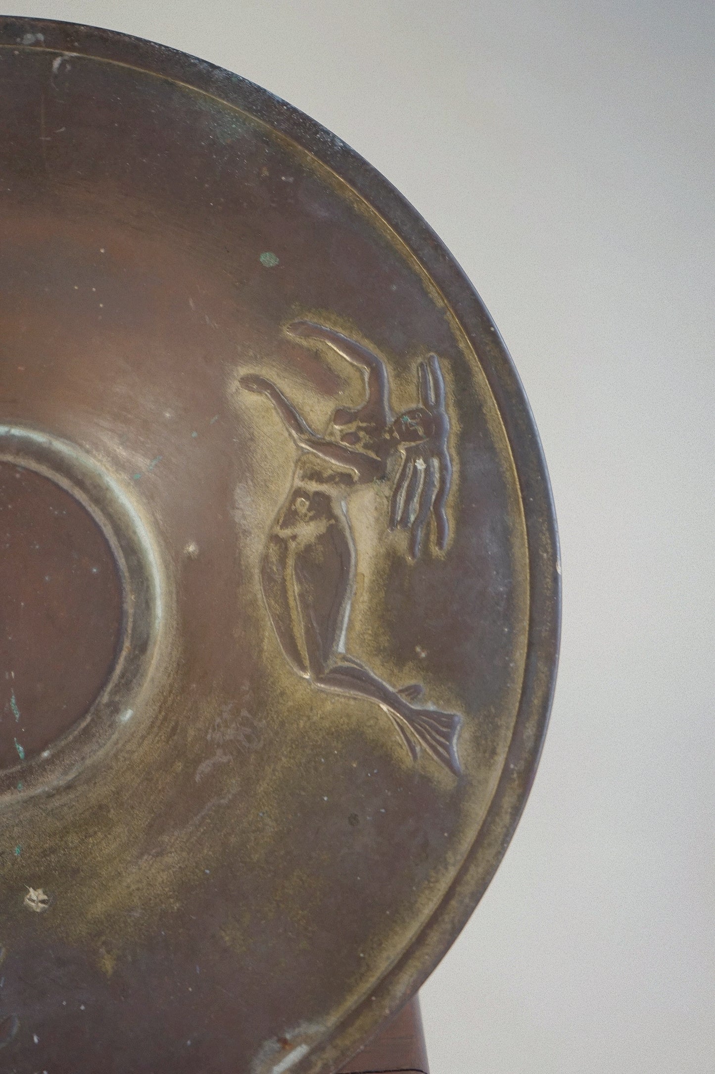 Swedish Grace Mermaid Charger c.1930