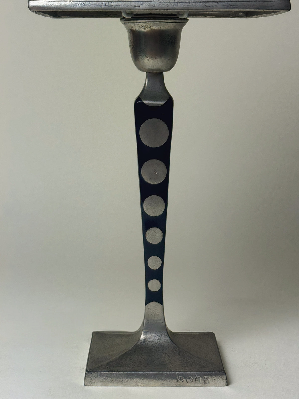Italian Pewter table lamp by Cosi Taballini c1960