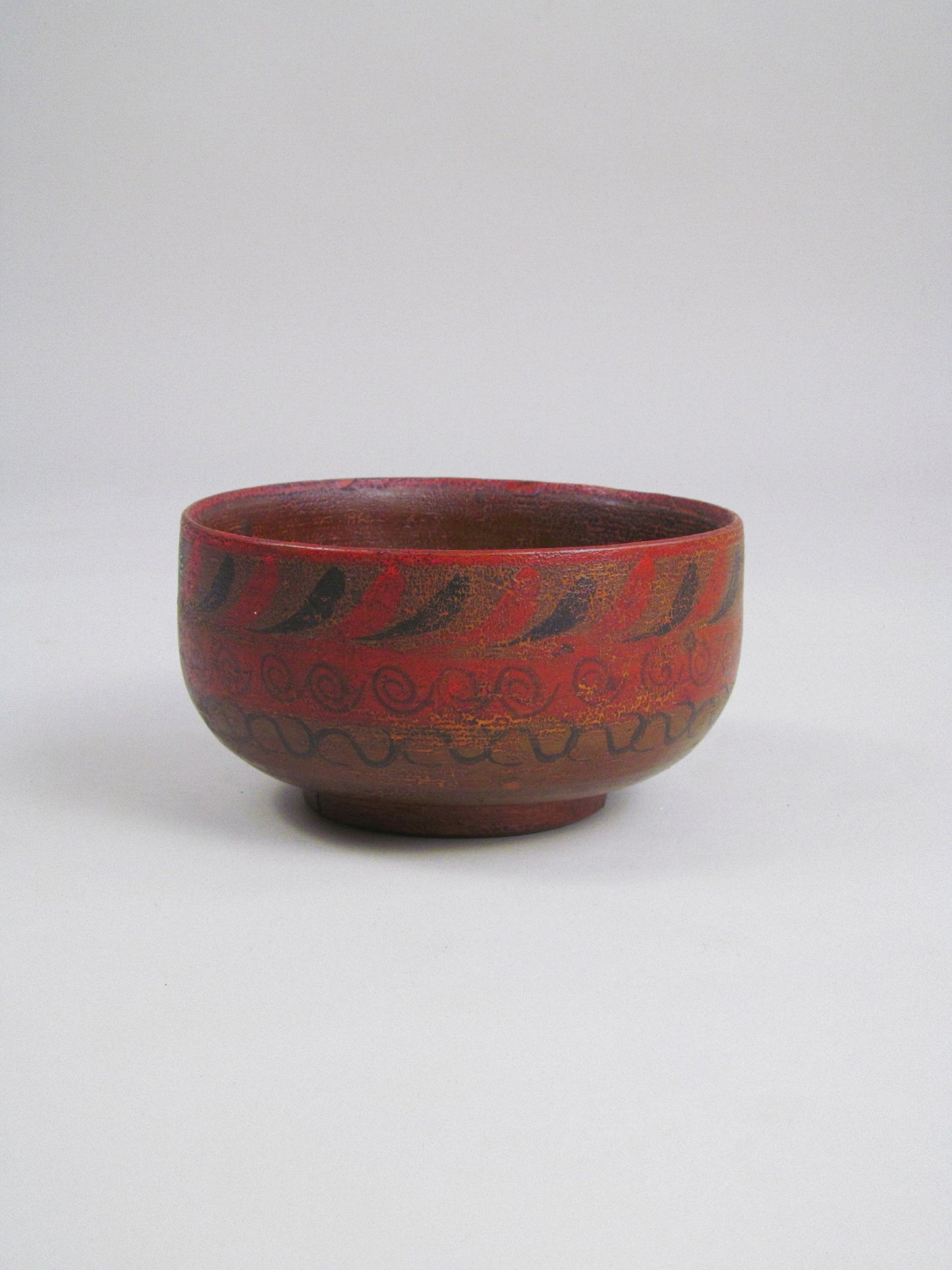 Norwegian Folk Art Bowl, early-mid 20th century
